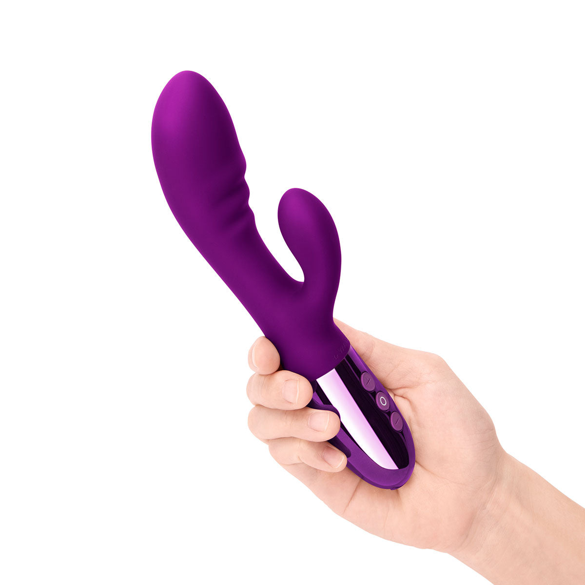 Le Wand Blend Dark Cherry - Premium Silicone Personal Massager for Relaxation & Stress Relief - Perfect for Home Spa, Couples, and Self-Care Moments