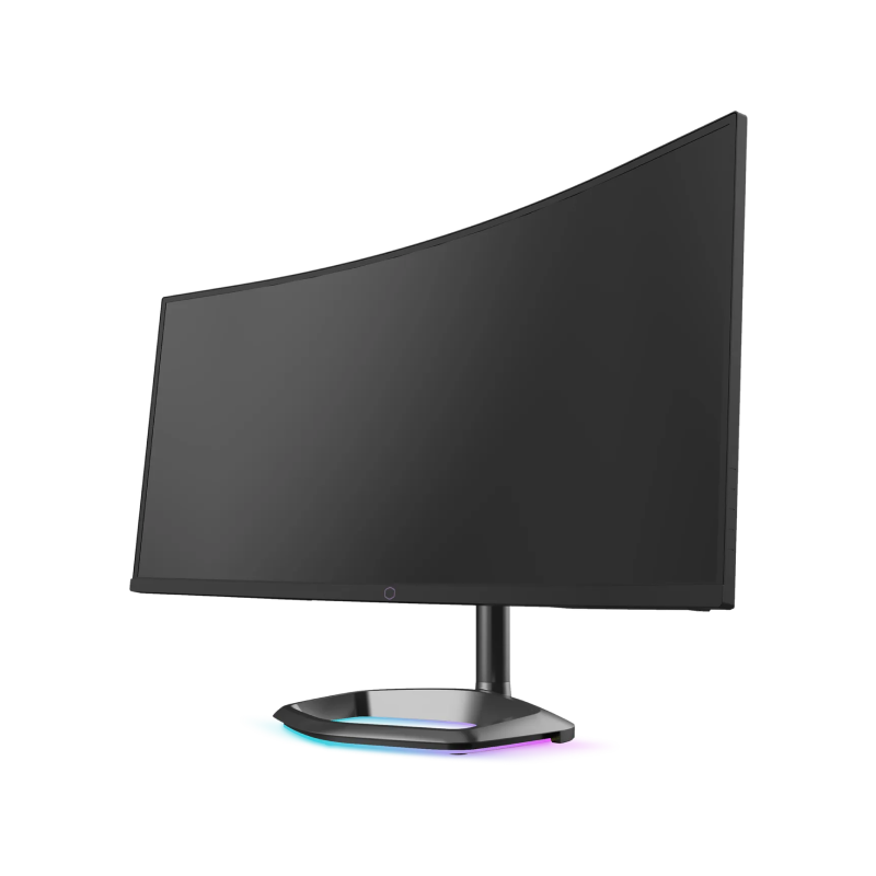 Cooler Master CMI GM34 CWQ2 EK 34-Inch Curved Gaming Monitor 180Hz 1440p WQHD AMD FreeSync - Perfect for Esports, FPS & Immersive Gaming Experience