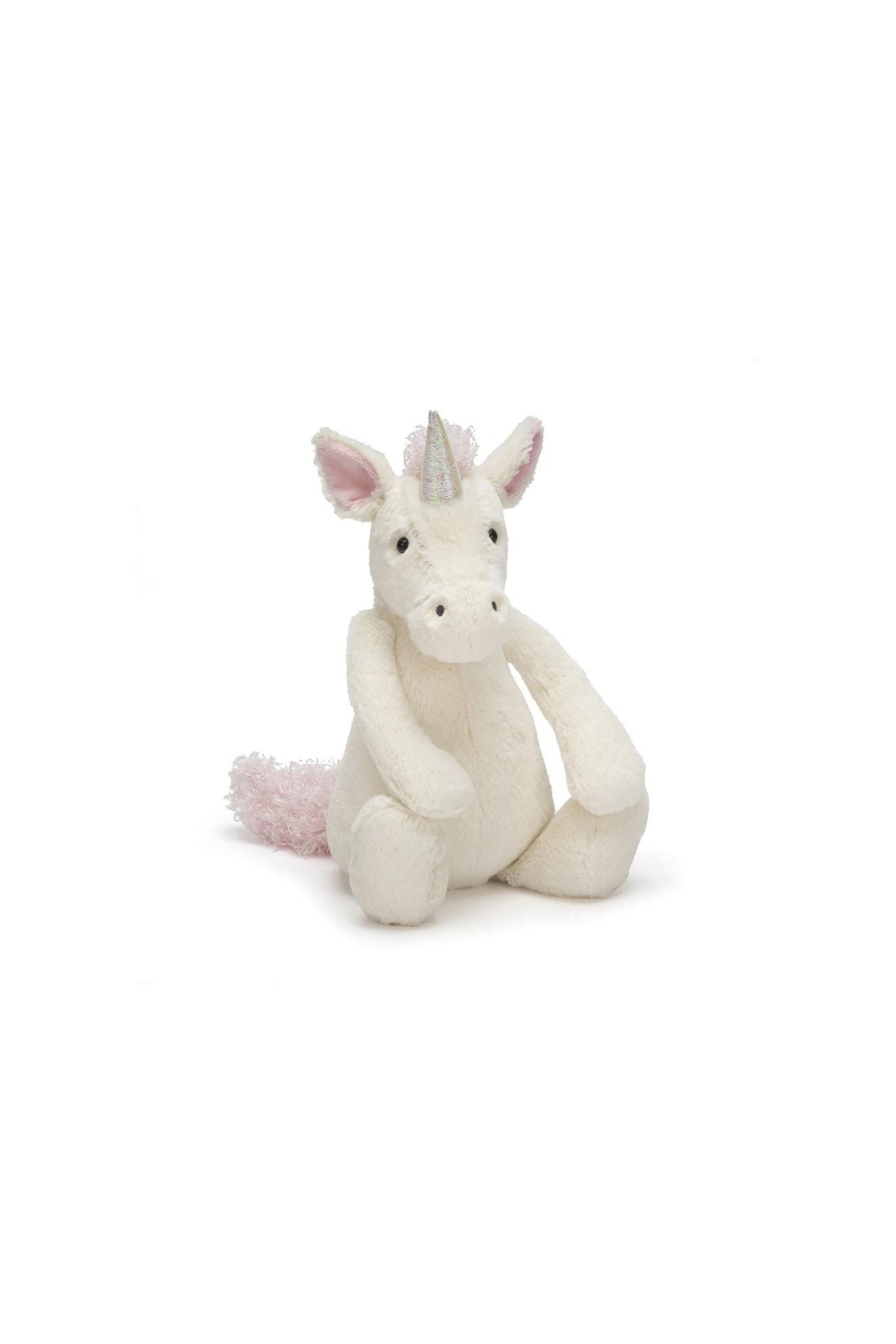 Adorable Bashful Unicorn Plush Toy by Jellycat - Soft Stuffed Animal for Kids, Baby Shower Gift & Nursery Decor