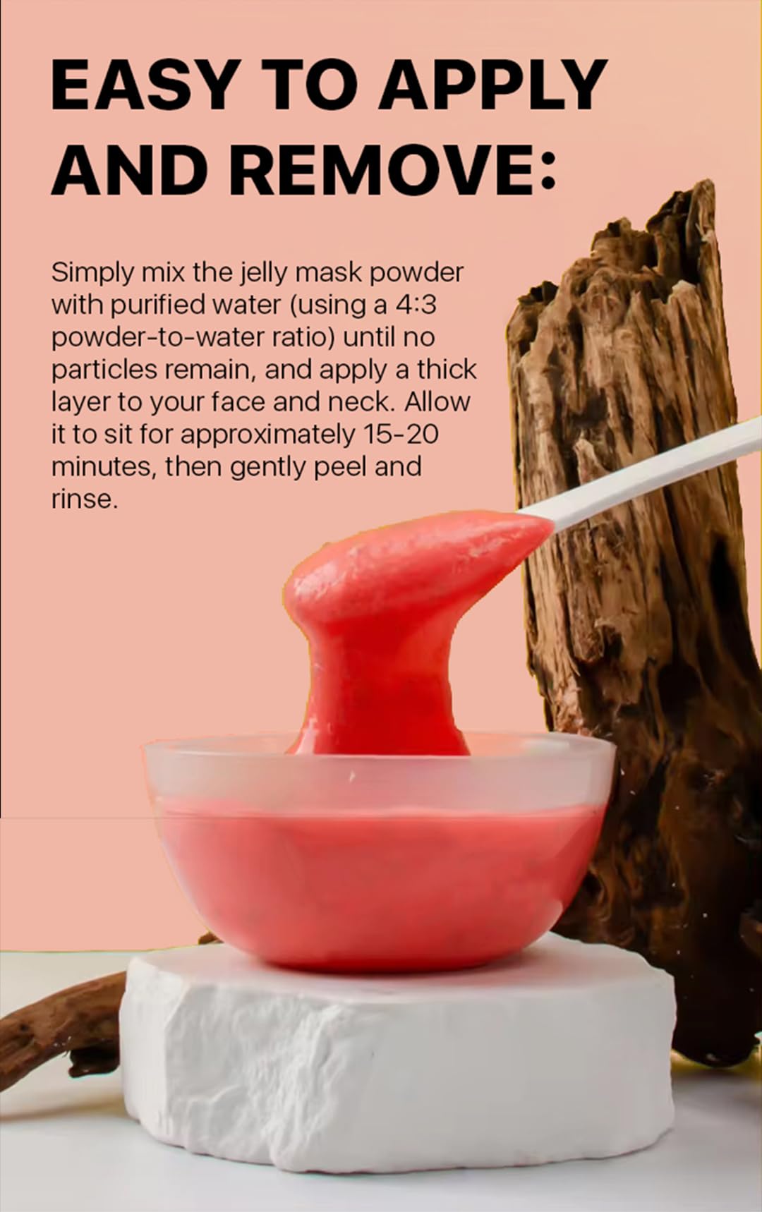Princess Pippa's Place Watermelon Jelly Mask Powder - Hydrating Peel Off Face Mask for Glowing Skin, Moisturizing & Anti-Aging Treatment (650g/23oz) - Perfect for Spa Nights & Self-Care Routines