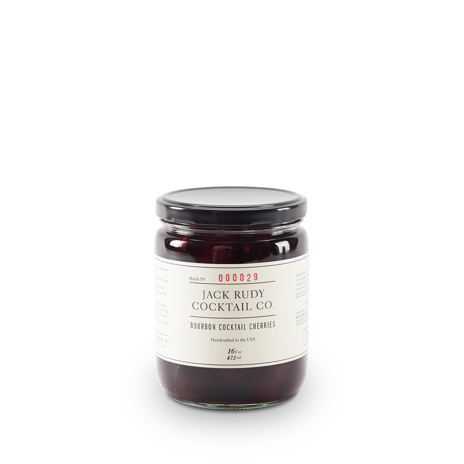 Premium Bourbon Cocktail Cherries - Gourmet Maraschino Cherries for Old Fashioned, Manhattan & Whiskey Drinks - Perfect for Home Bars, Cocktail Parties & Gifts