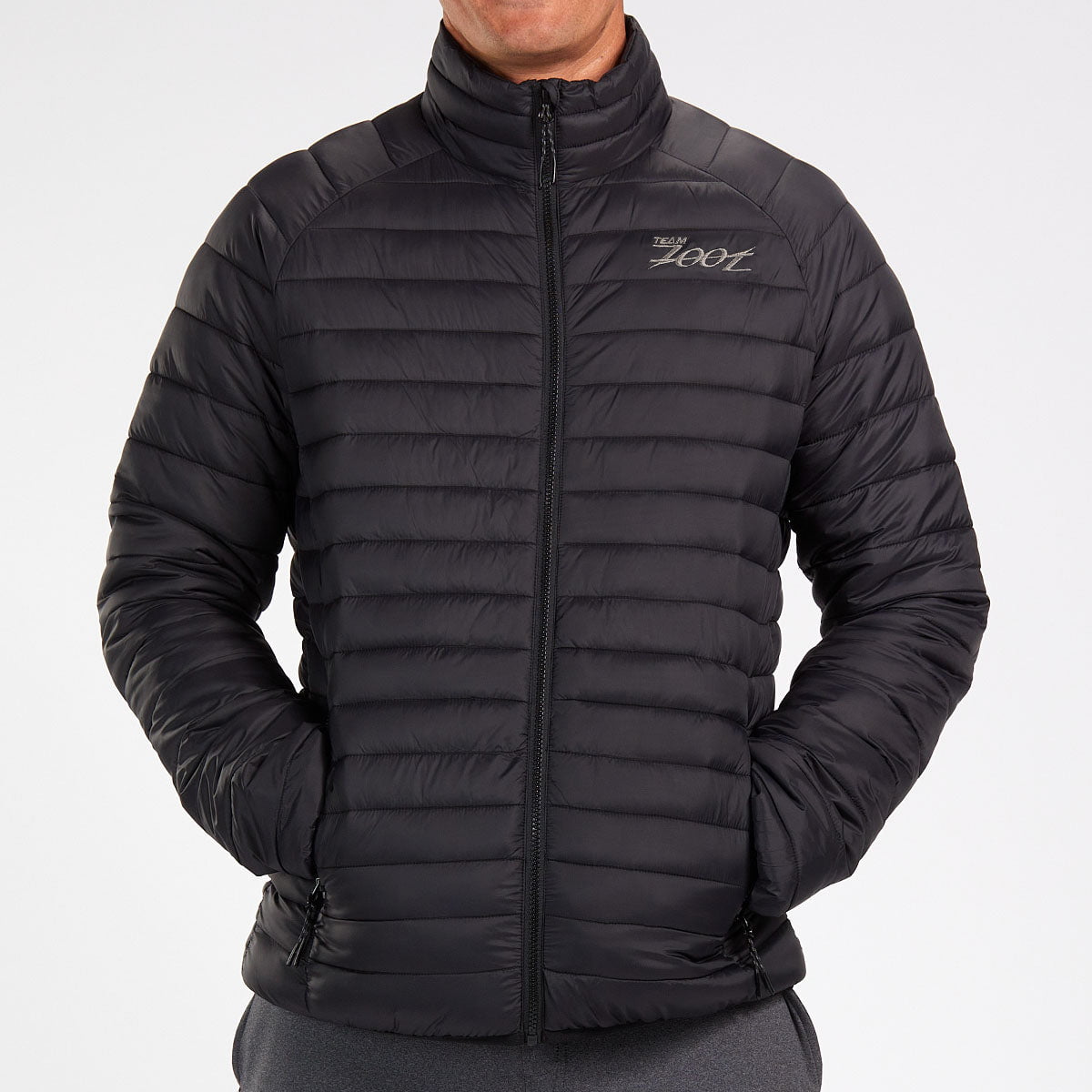 Men's Ultra Lightweight Puffer Jacket - Team Zoot - Waterproof Winter Coat for Outdoor Activities & Cold Weather