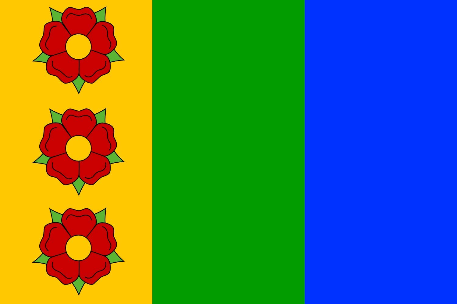 Dolní Morava Village XL Municipal Flag - 120x180cm (4x6ft) Outdoor Landscape Flag - 2.16m² (23sqft) - 100% German-Made Durable Polyester for Gardens, Parks & Government Buildings