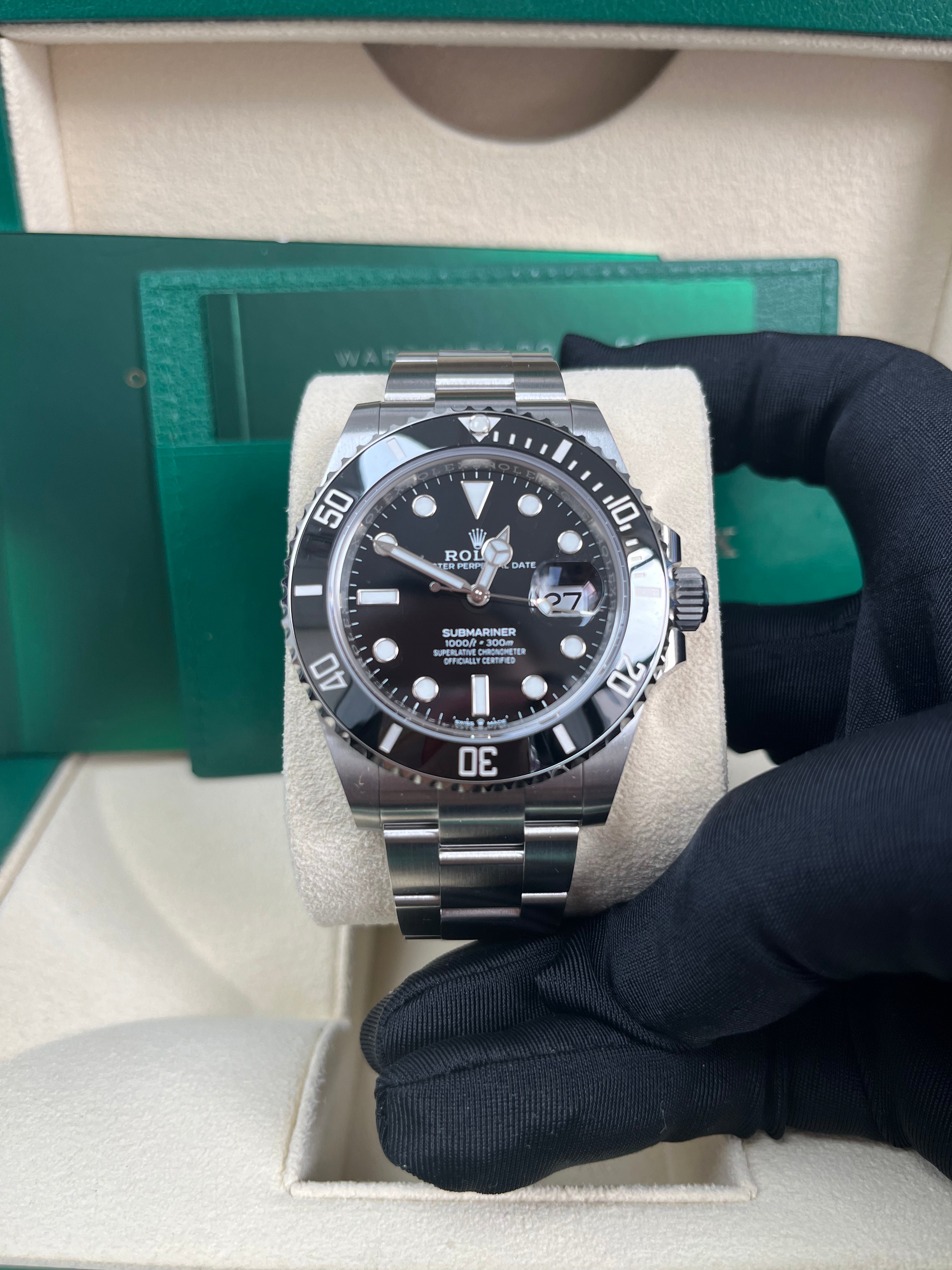 Rolex Submariner 41mm Stainless Steel Men's Watch with Date - Black Dial (Ref# 126610LN) | Luxury Dive Watch for Professional & Casual Wear