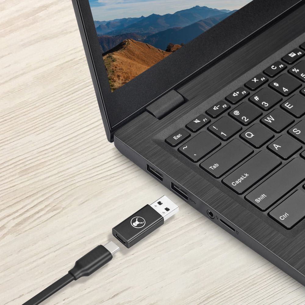 Bonelk USB A to USB C 3.0 Adapter - High Speed Data Transfer & Charging Cable Converter for Smartphones, Laptops, Tablets - Compatible with MacBook, Samsung, iPhone, iPad & More