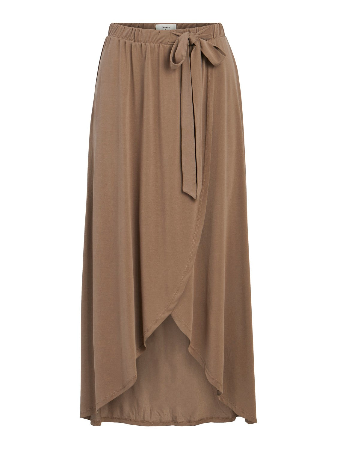 Jamie Wrap Skirt in Fossil Color - Stylish Women's Midi Skirt for Casual Wear, Date Night & Summer Outfits
