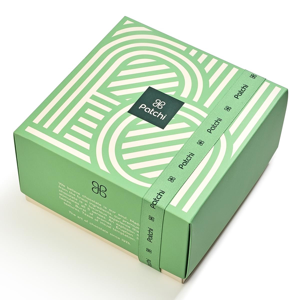 Patchi Ballotin Milk Chocolate Gift Box (2lb) - Assorted Gourmet Truffles with All Natural Ingredients - Perfect for Holiday Gifts, Birthday Presents & Corporate Events