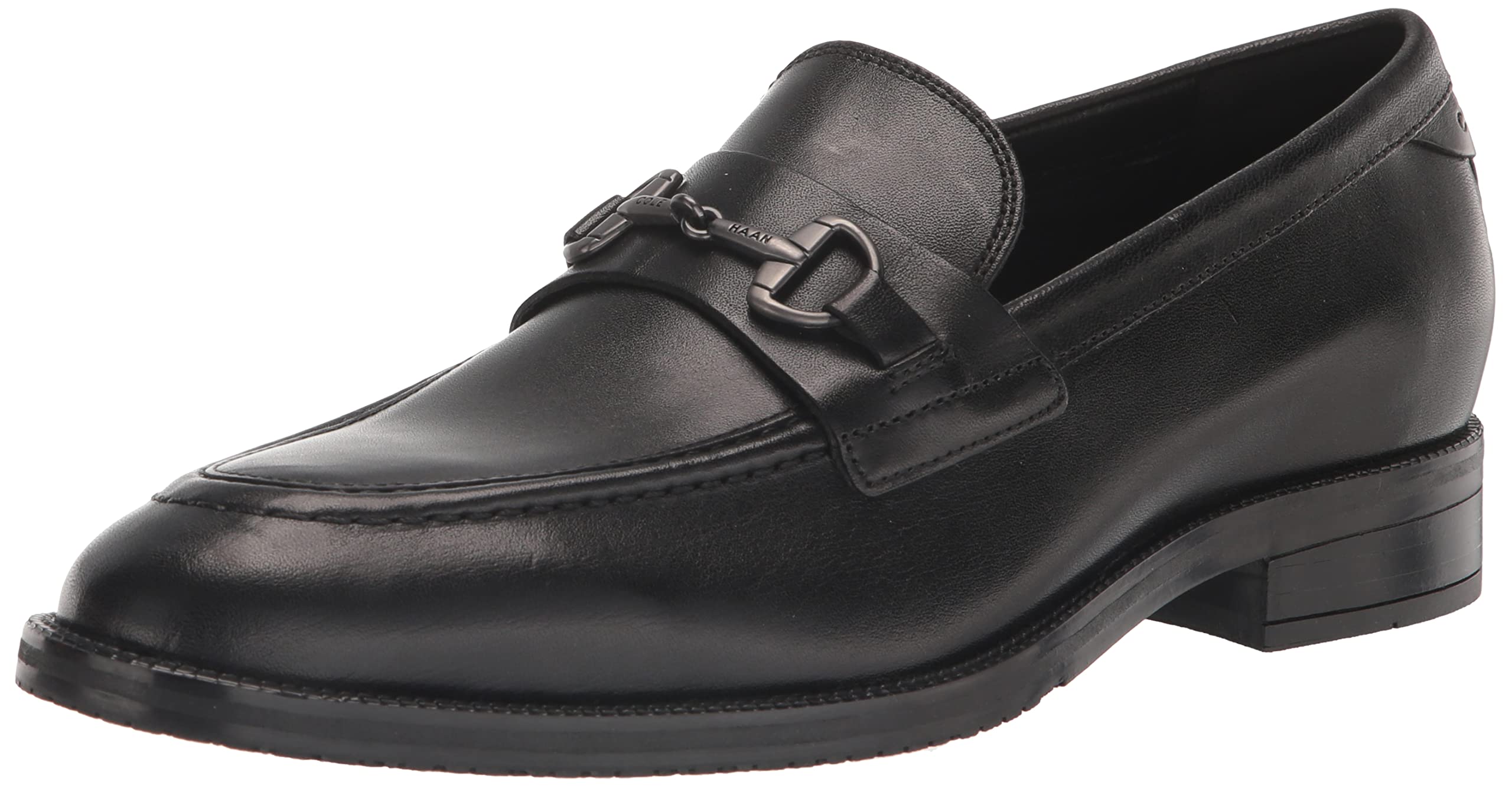 Cole Haan Men's Modern Essentials Bit Loafer - Comfortable Slip-On Dress Shoes for Business & Casual Wear | Premium Leather Loafers for Office, Travel & Daily Use