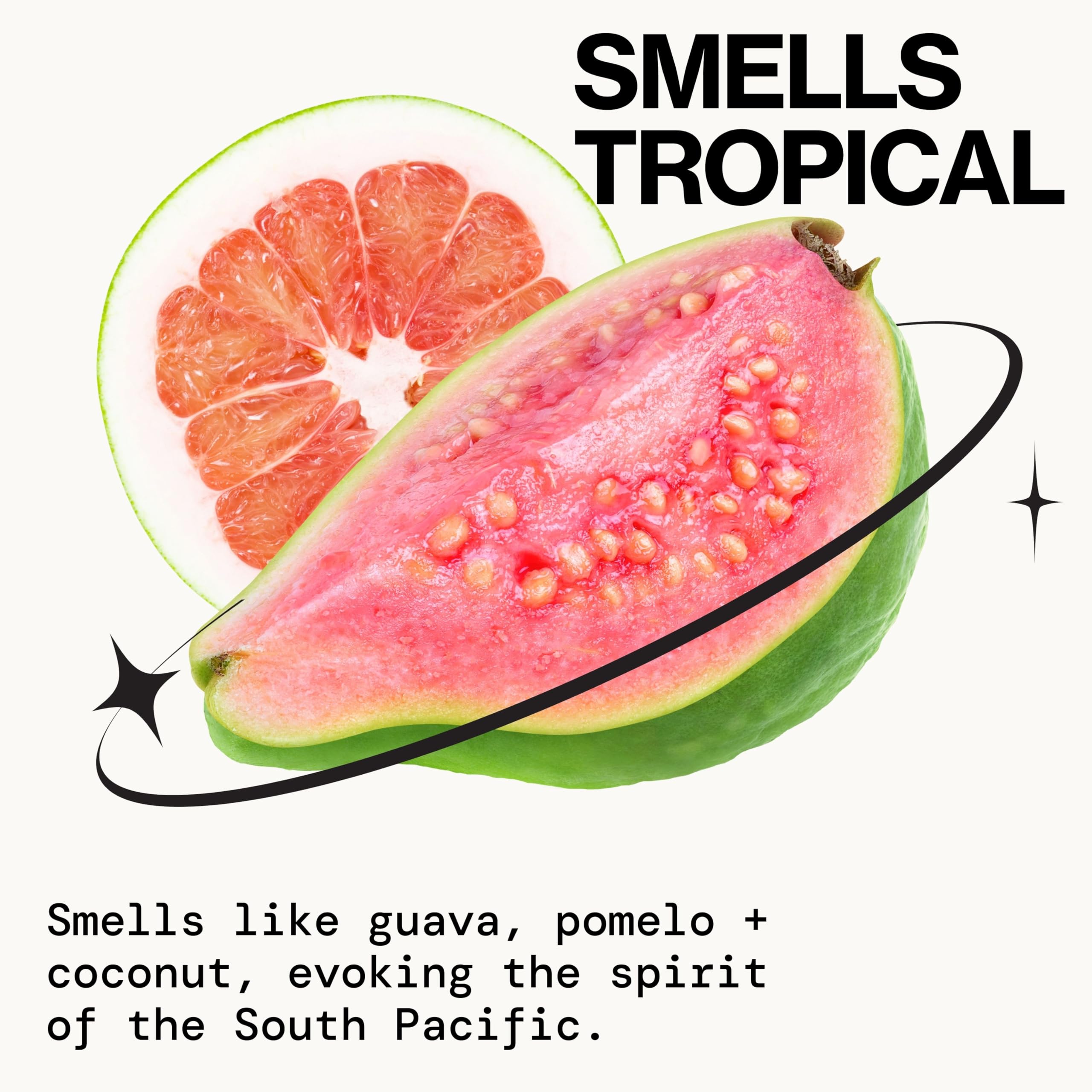 Pacifica Hawaiian Ruby Guava Perfumed Hair & Body Mist for Women - 6 oz Floral Tropical Scent | Lightweight Hydrating Spray for Beach, Vacation & Everyday Use