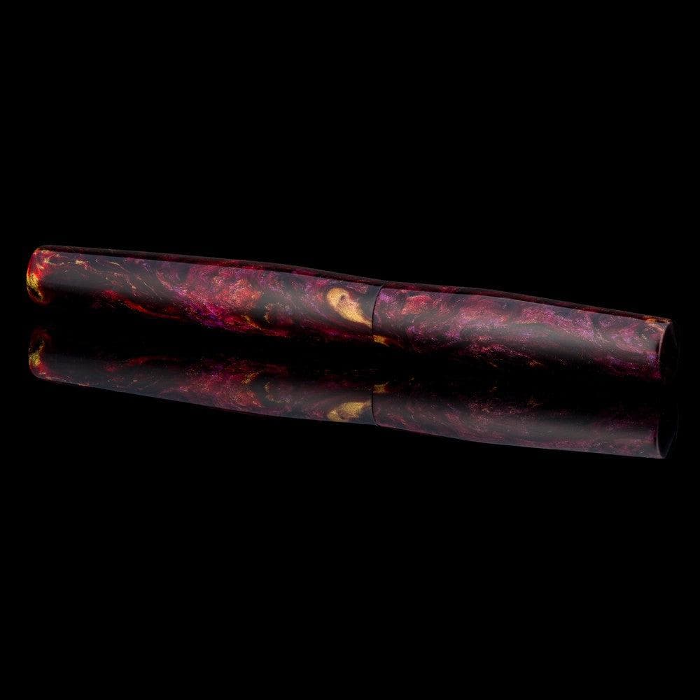 Tailored Pen Company × @micahfinds Pomegranate Fountain Pen - Premium Writing Instrument for Calligraphy, Journaling & Gift Giving - Elegant Red Design for Professionals & Pen Enthusiasts