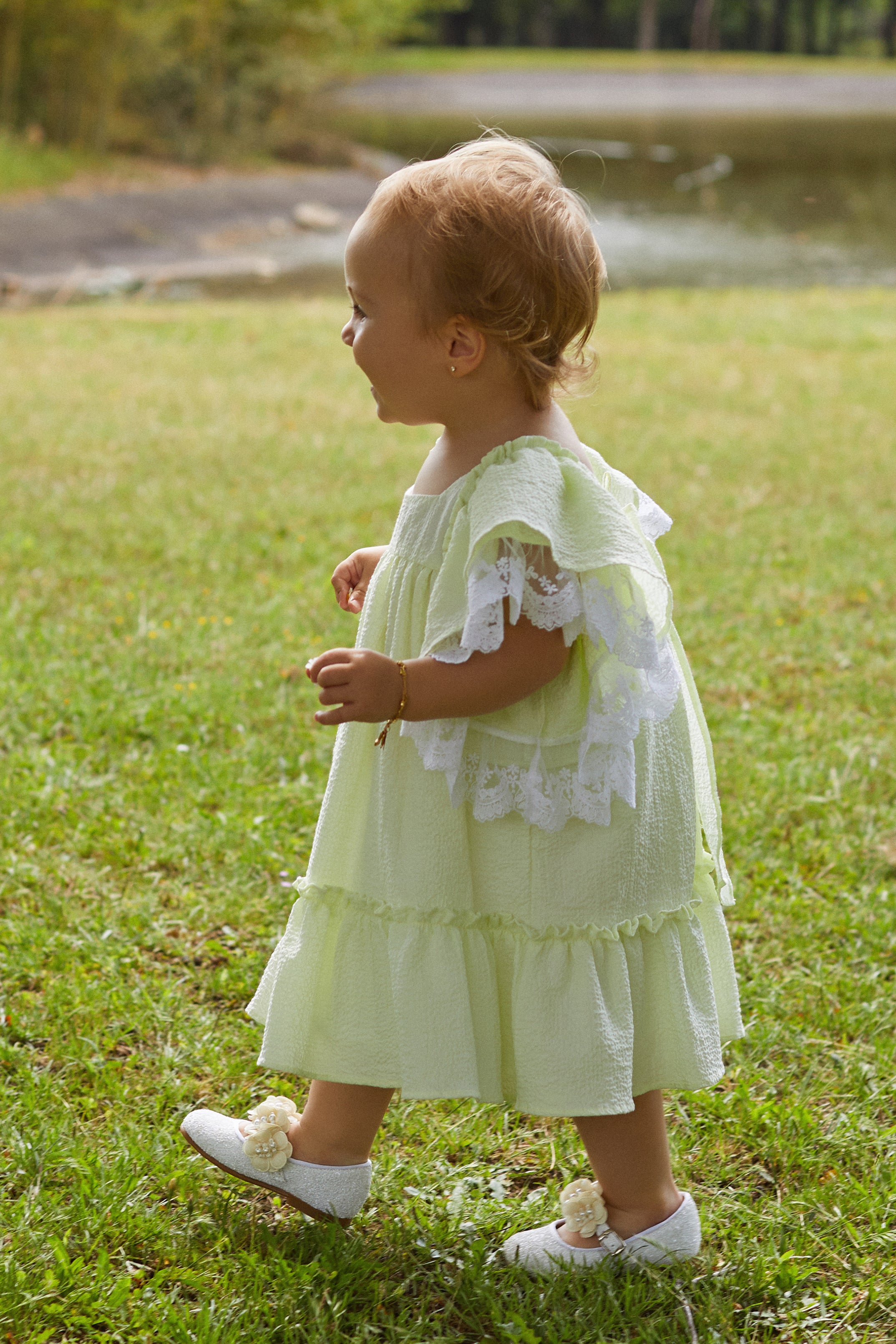 Athena Pale Green Lace Dress for Women - Elegant Summer Party Cocktail Dress - Perfect for Weddings, Garden Parties & Date Nights