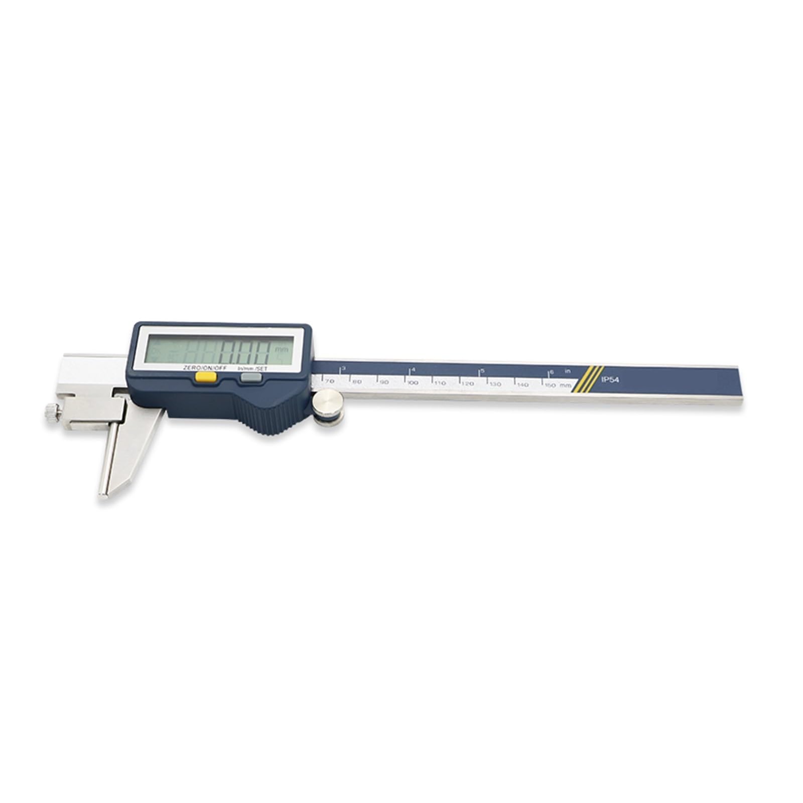 Digital Tube Thickness Gauge - NURII IP54 Electronic Caliper with Built-in Data Transmission for Pipe Measurement (Size: 5117-200L) | Ideal for Plumbing, HVAC, and Industrial Pipe Inspection