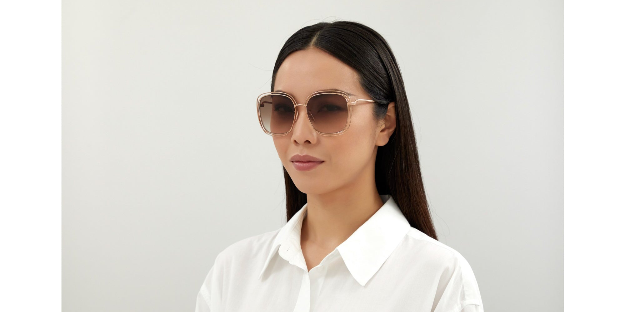 Chloe CH0077SK Women's Sunglasses - UV Protection, Polarized Lenses, Fashionable & Lightweight for Outdoor Activities, Driving, and Beach Vacations