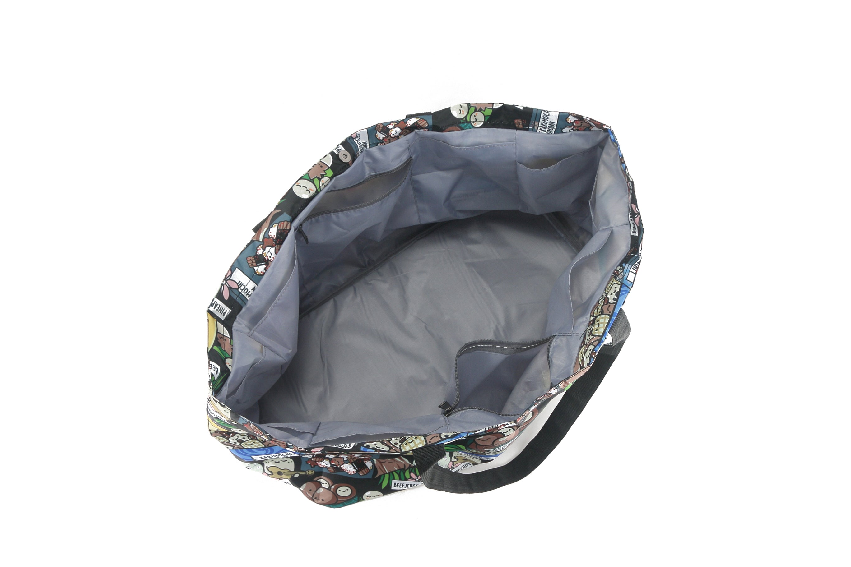 Stylish Black Carry All Tote Bag for Travel, Work & Shopping - Perfect for Carrying Local Snacks, Essentials & Daily Items
