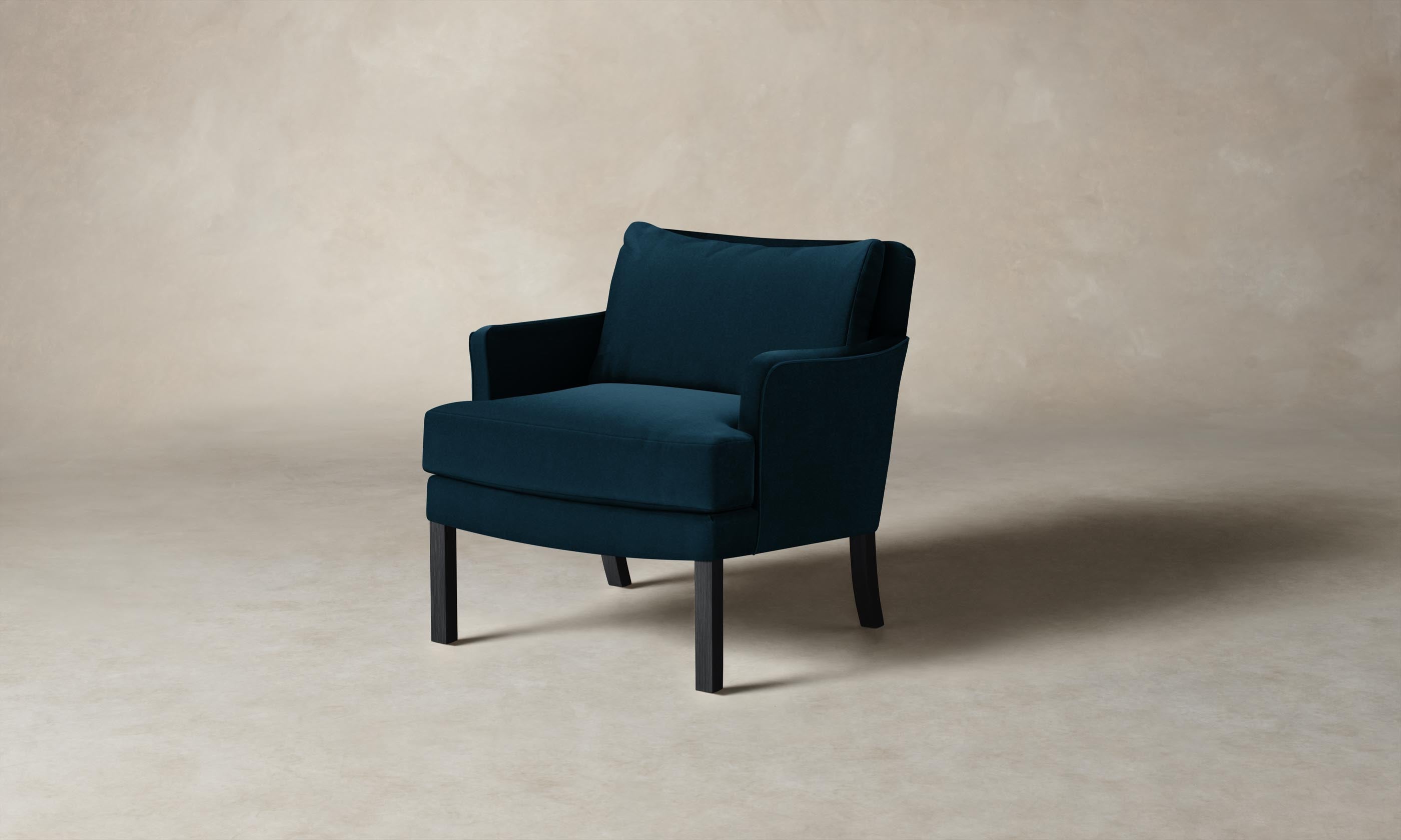 Kaye Chair Mohair Admiral - Luxurious Comfort for Living Room, Office & Lounge - Premium Mohair Upholstered Accent Chair
