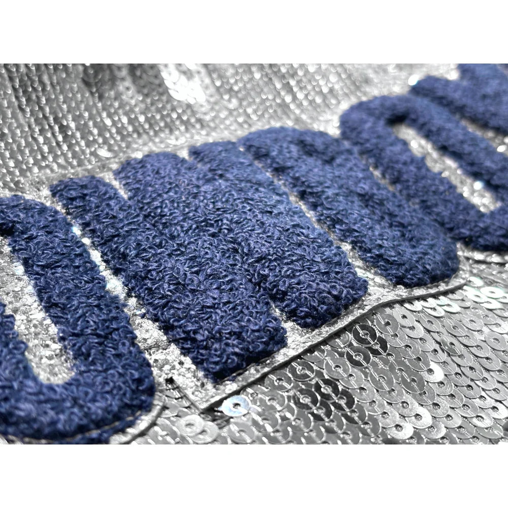 Dallas Cowboys Women's Sequin Fringe Jacket - Glamorous NFL Team Apparel for Game Day, Parties & Night Out