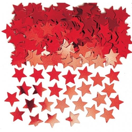 Amscan Red Confetti Decorations - 5 oz Bulk Pack for Party, Wedding, Birthday & Celebration Decor