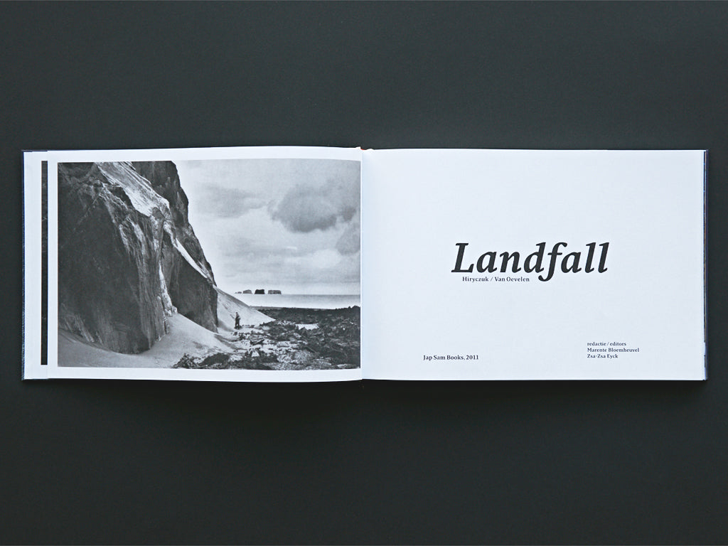 Hiryczuk Van Oevelen Landfall - Contemporary Art Photography Book | Home Decor, Office Display & Art Collector's Edition