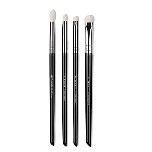 Natural Makeup Brush Set for Eyeshadow & Eyeliner - Perfect for Daily Beauty Routine