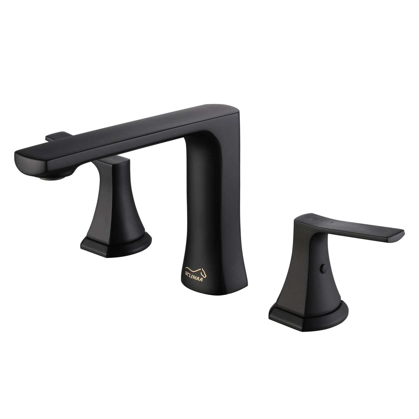 UCLIMAA Matte Black Bathroom Faucet - 8