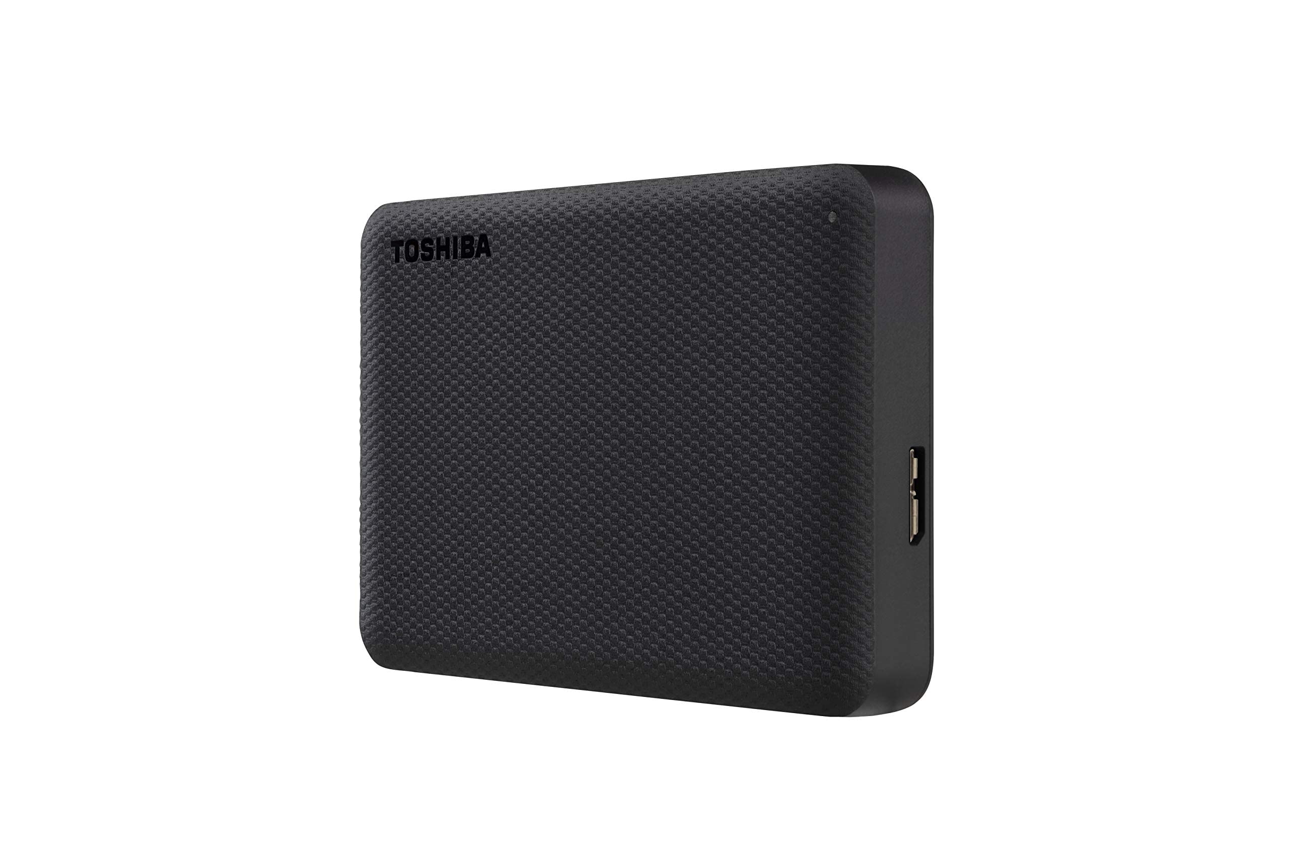 Toshiba Canvio Advance 4TB Portable External Hard Drive USB 3.0 - High Speed Backup Storage for PC, Mac, Laptop, Gaming & Photo Backup (Black, HDTCA40XK3CA)