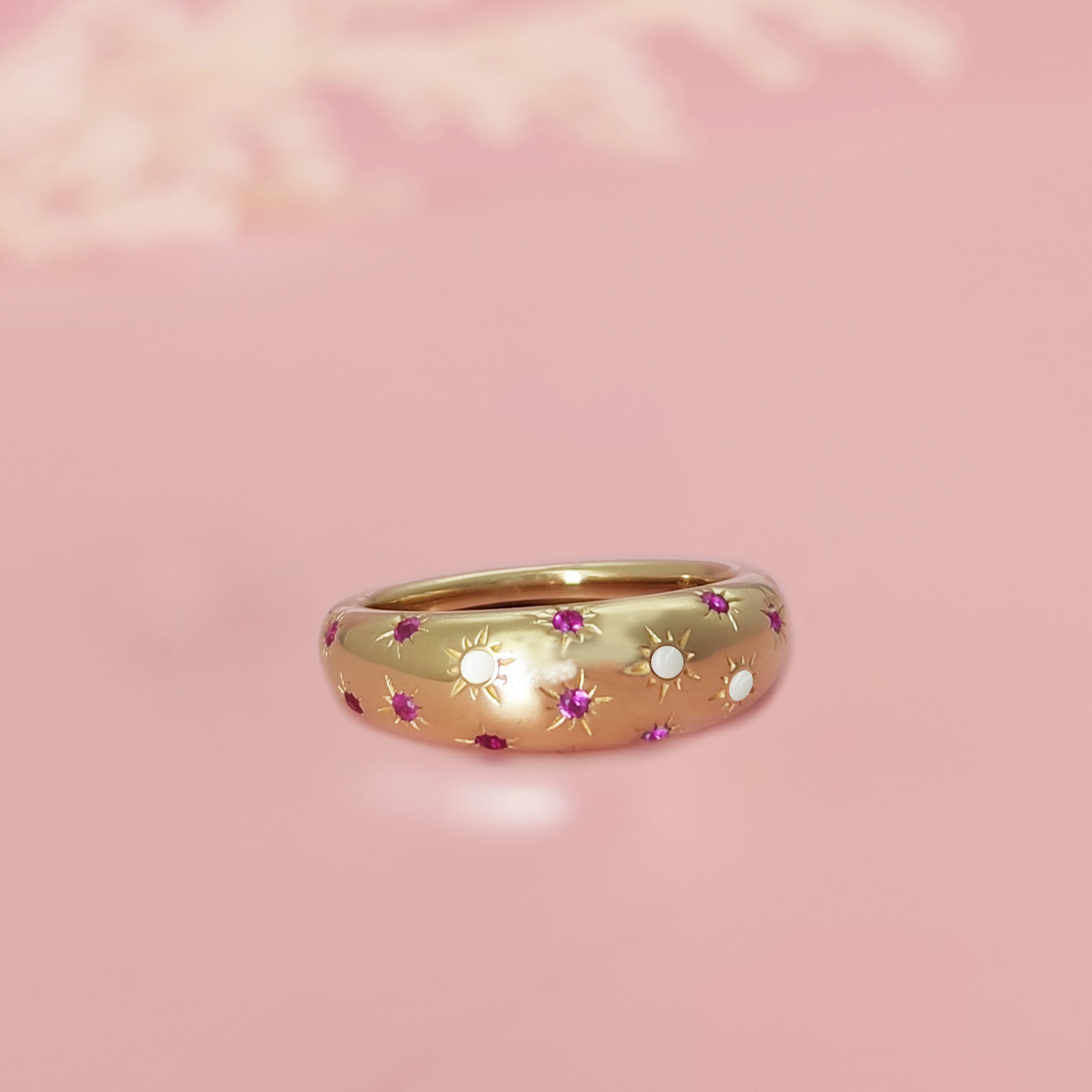 Stellar Bliss: Personalized Birthstone Breast Milk Ring for Moms – Perfect for Mother's Day, Baby Showers & Keepsake Jewelry
