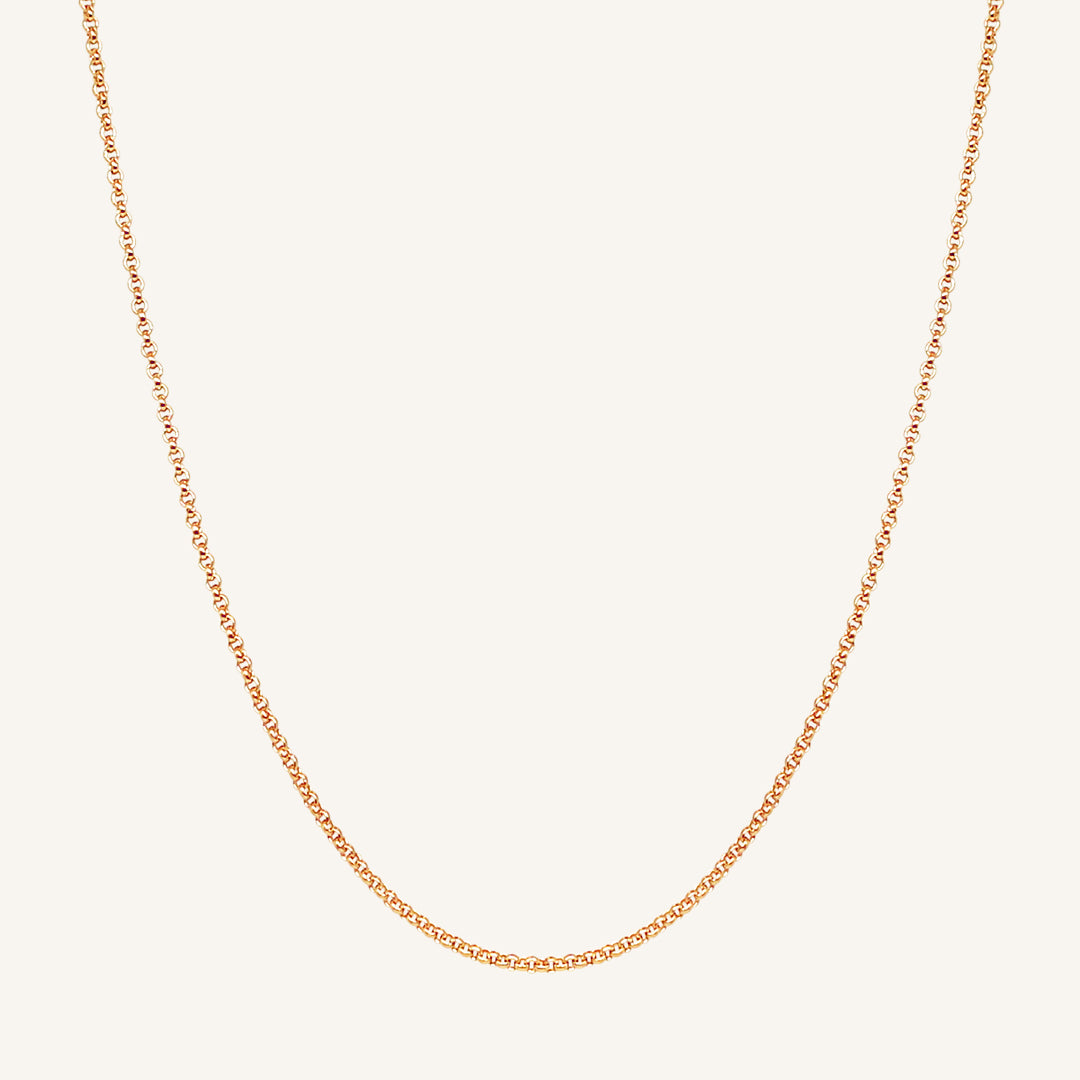 Franc Create Chain 80cm Gold Necklace for Women - Elegant Layering Jewelry for Everyday Wear, Party & Special Occasions