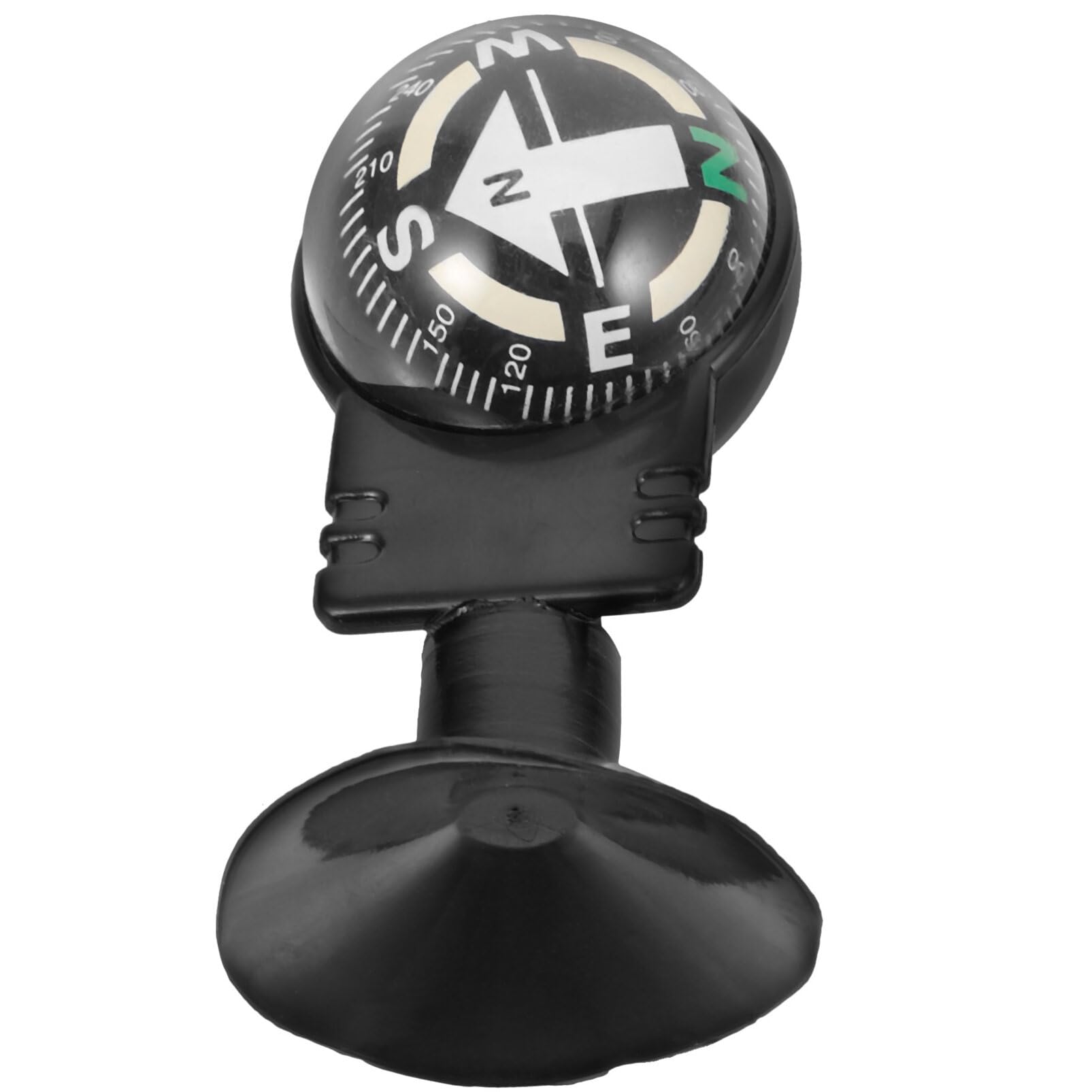 HANABASS Car Compass Ball - 360° Swivel Dashboard Compass for Cars, Trucks & Boats | Accurate Navigation, Stylish Auto Interior Decoration | Perfect for Road Trips, Off-Roading & Marine Adventures
