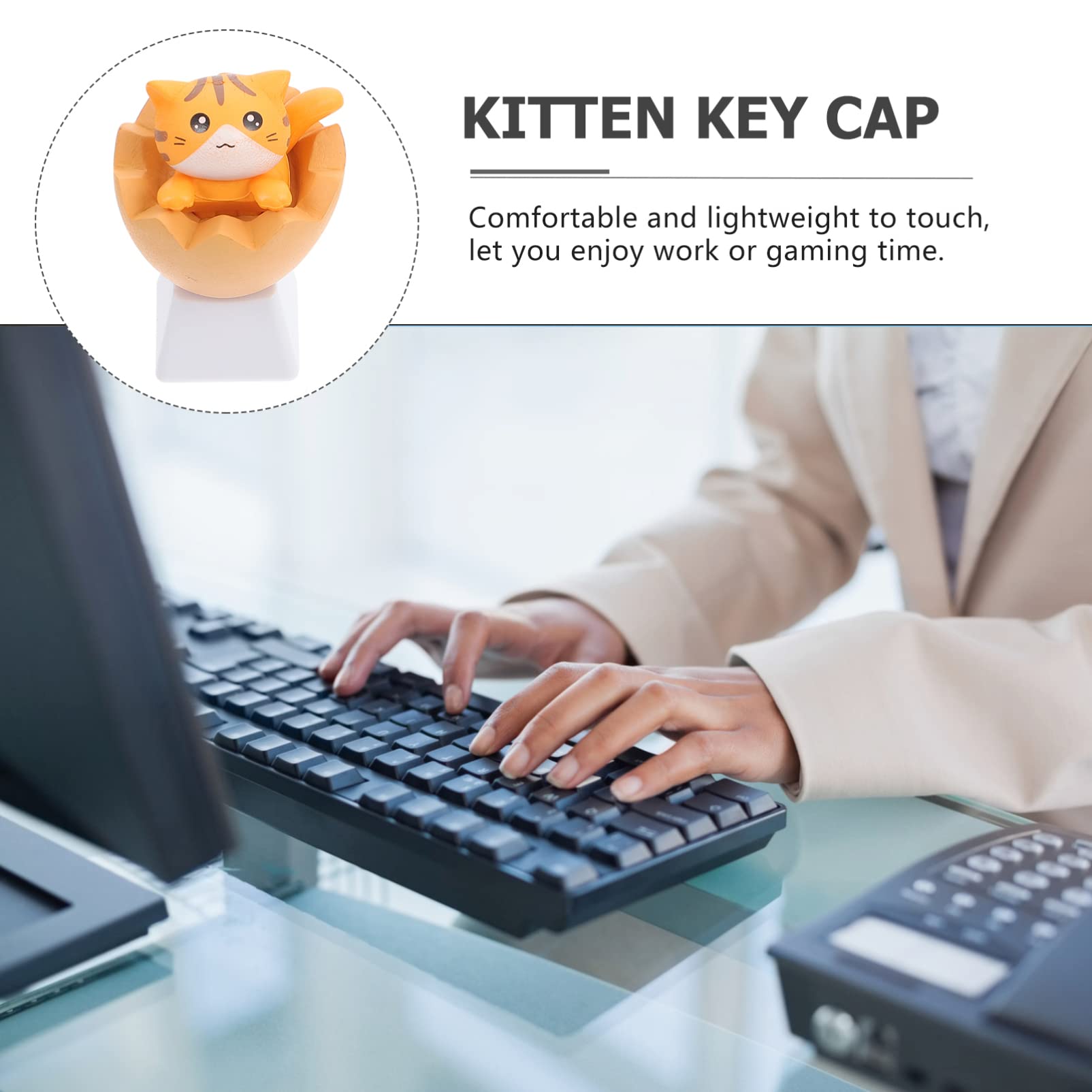 Custom Kawaii PBT Keycaps for Mechanical Keyboards - Gaming & Typing