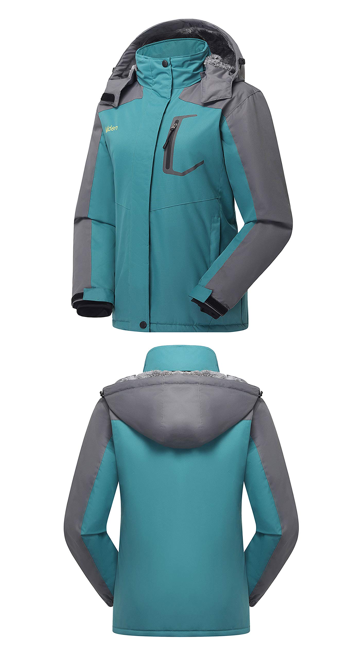 Women's Waterproof Ski Jacket - Windproof Fleece Insulated Snowboard Coat for Outdoor Winter Sports & Rain Protection | Perfect for Skiing, Snowboarding & Hiking