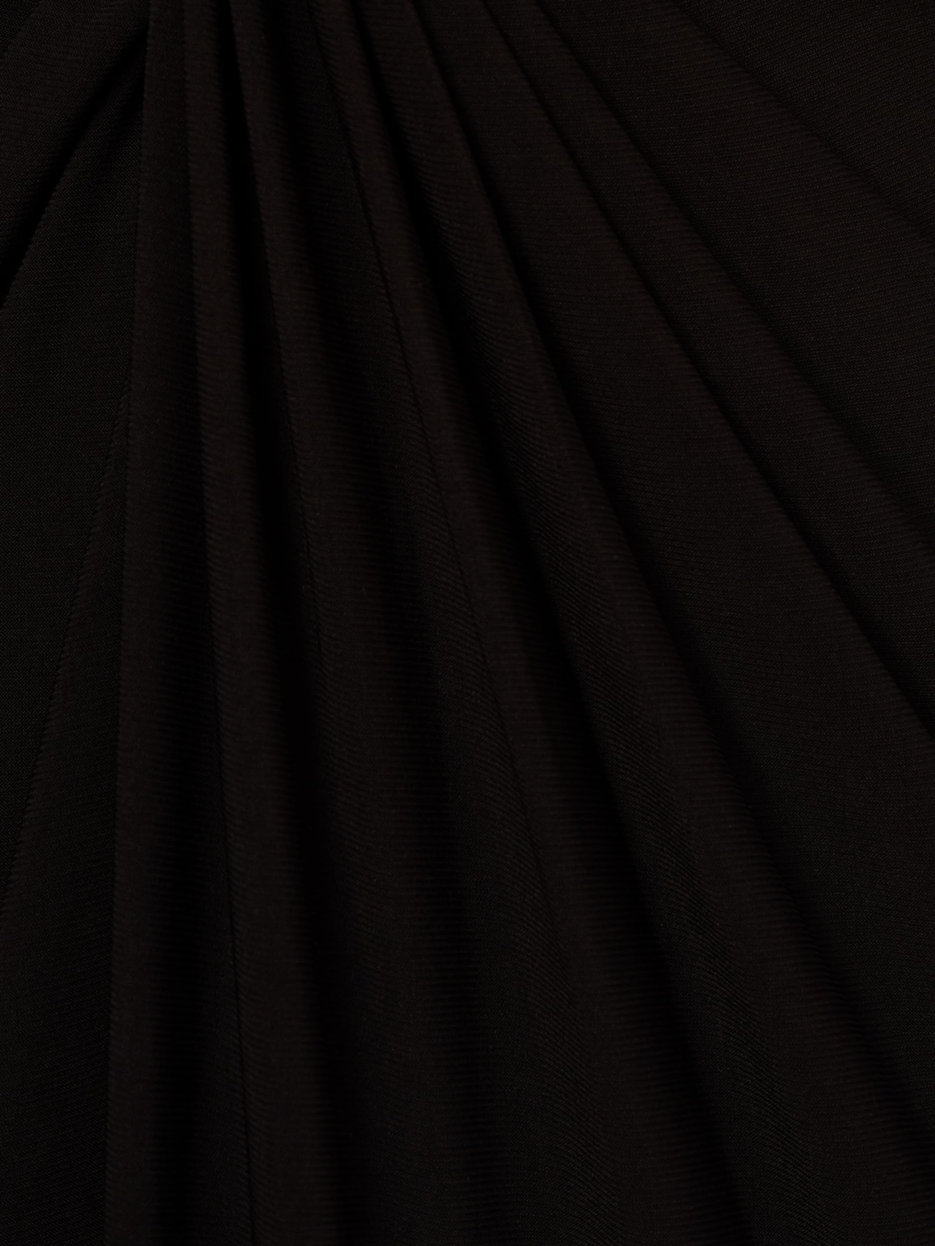 Adrianna Papell Women's Elegant Jersey Twist Tuxedo Gown - Formal Evening Dress for Prom, Black Tie Events & Special Occasions