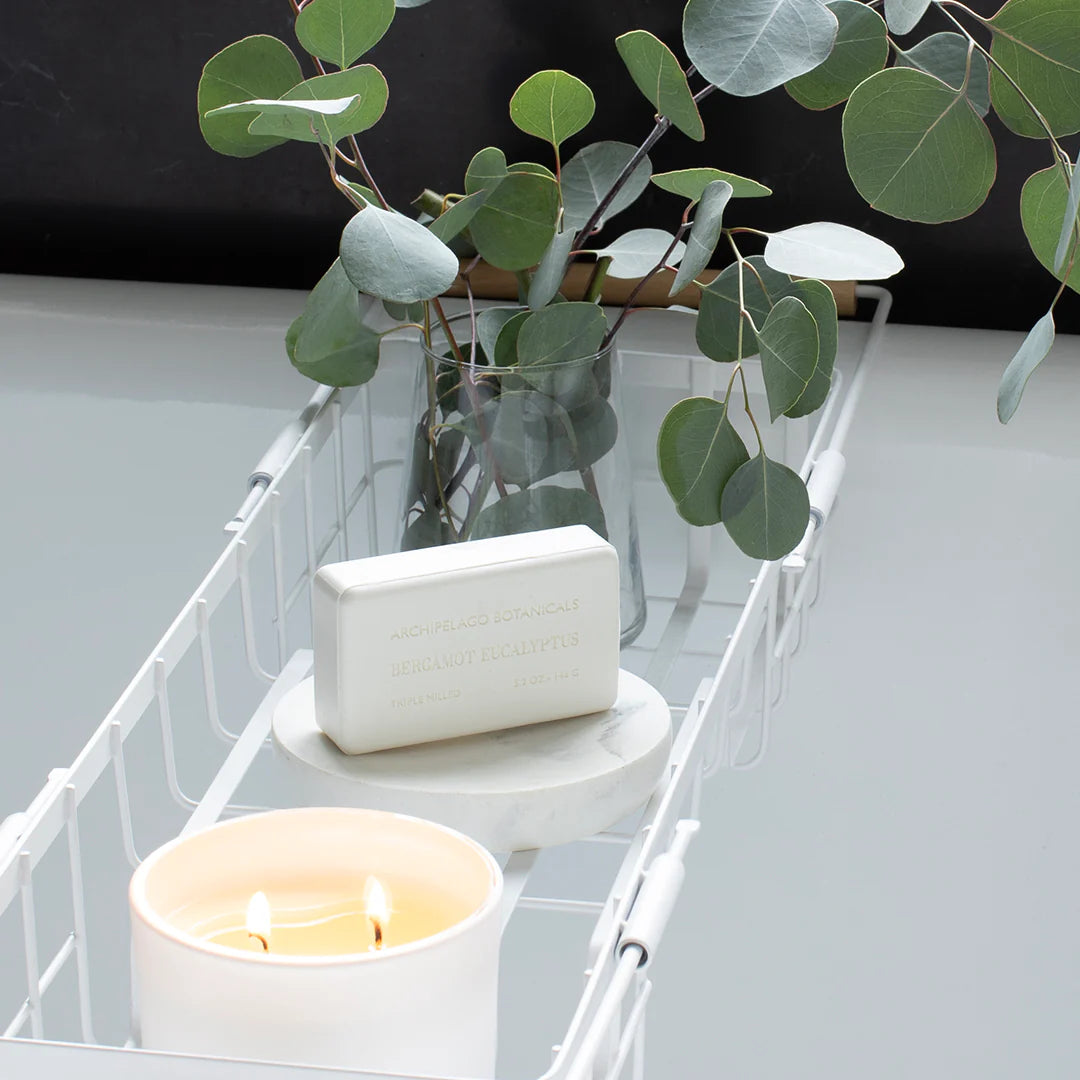 Archipelago Botanicals Bergamot & Eucalyptus Scented Candle Collection - Perfect for Aromatherapy, Relaxation, and Home Decor