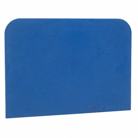 Metal Detectable Scraper - Flexible Blue Food-Grade Plastic Scraper for Commercial Kitchens & Food Processing (1-Pack) | Ideal for Bakery, Restaurant & Food Safety Compliance