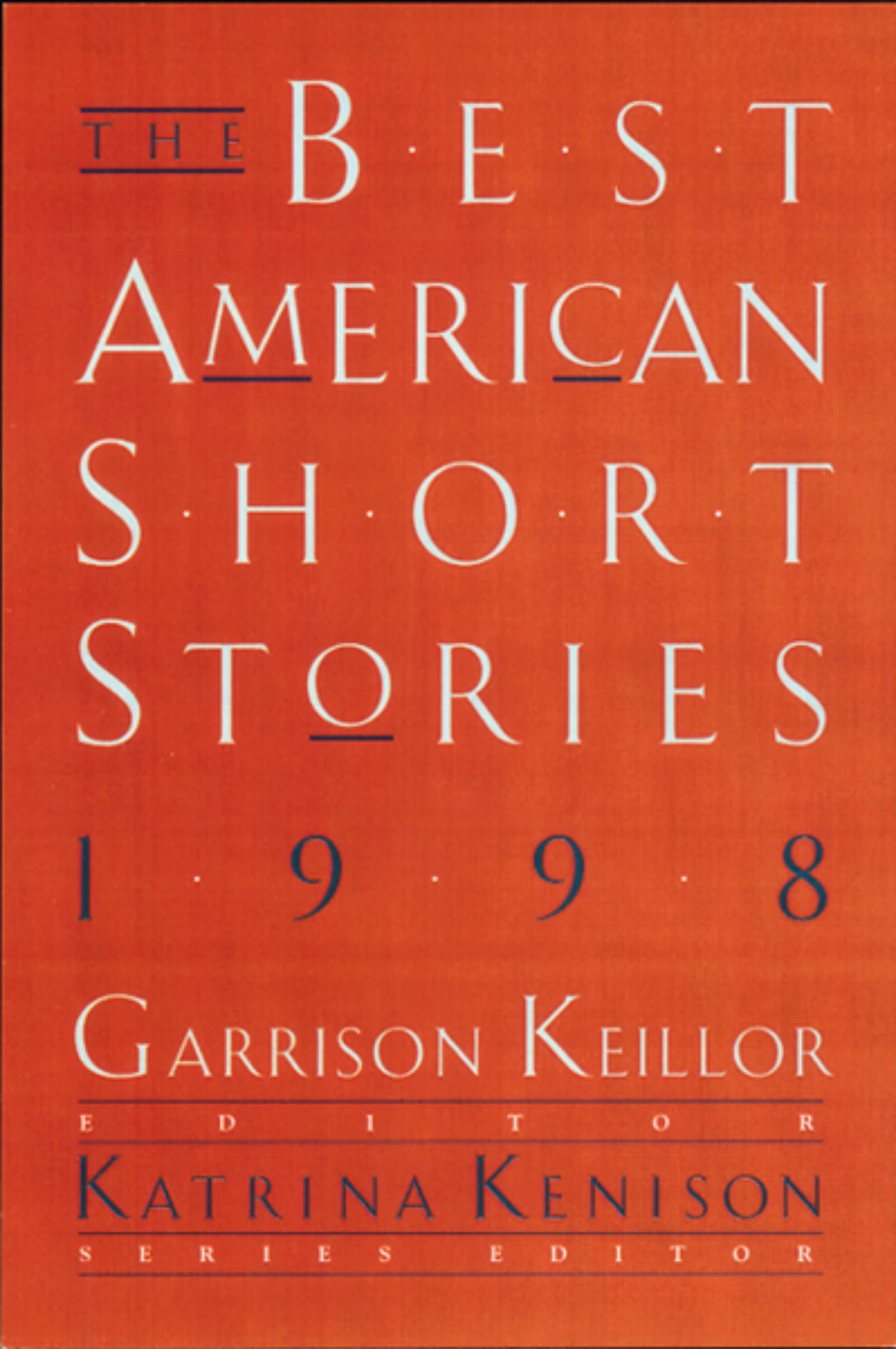 Best American Short Stories 1998 - Award-Winning Fiction Collection for Book Lovers & Literature Enthusiasts | Perfect for Reading, Book Clubs & Gifts