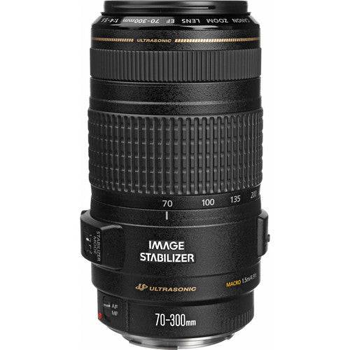 Canon EF 70-300mm f/4-5.6 IS USM Telephoto Zoom Lens for DSLR Cameras - Perfect for Wildlife, Sports & Travel Photography