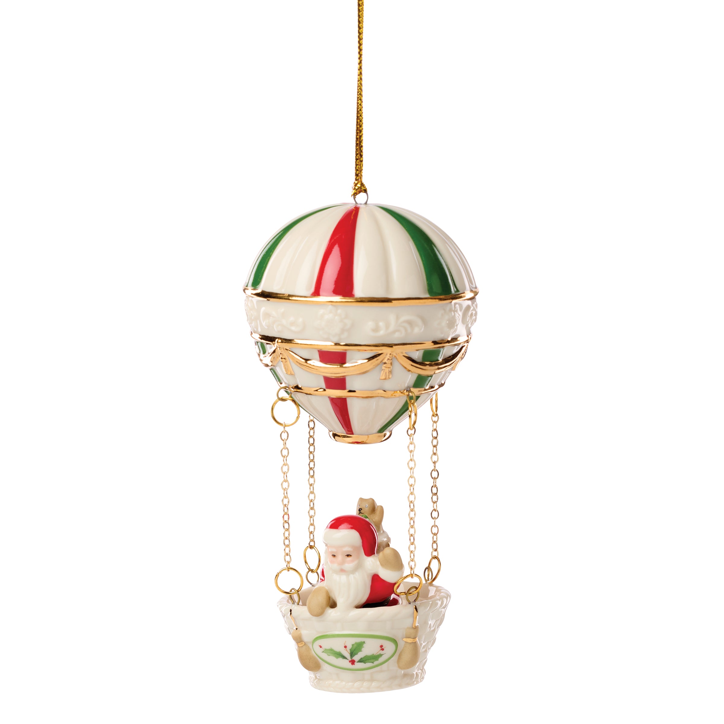 Christmas Hot Air Balloon Ornament - Festive Holiday Decor for Tree, Home & Gifts - Perfect for Christmas Parties & Winter Decorations