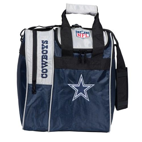 KR Strikeforce 2020 NFL Dallas Cowboys Bowling Bag - Team Logo Tote for Sports Gear & Travel Accessories - Perfect for Game Day, Gym, and Bowling Alley Outings