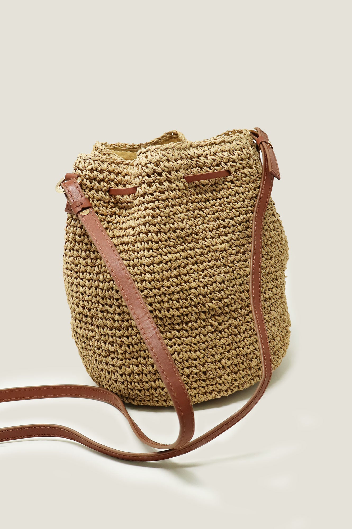 Raffia Crossbody Pouch Bag - Natural Woven Handmade Purse for Women | Perfect for Beach, Vacation & Summer Outfits