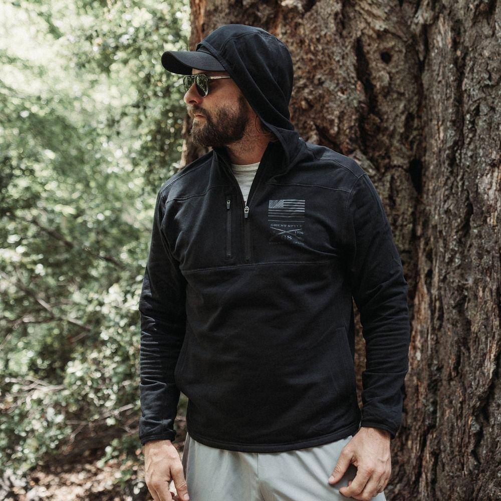 Men's Firewatch Hoodie - Black | Comfortable & Stylish Pullover for Outdoor Adventures & Casual Wear