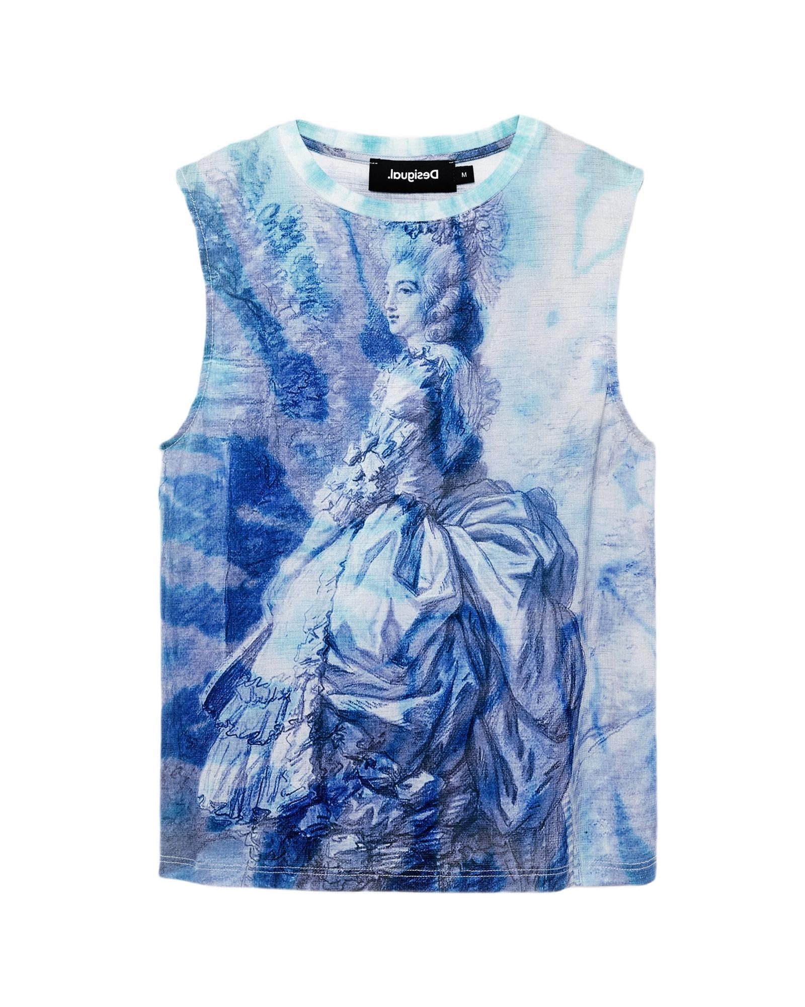 Desigual Women's Casual Short Sleeve T-Shirt - Soft Cotton Crew Neck Tee for Everyday Wear, Workout & Street Style