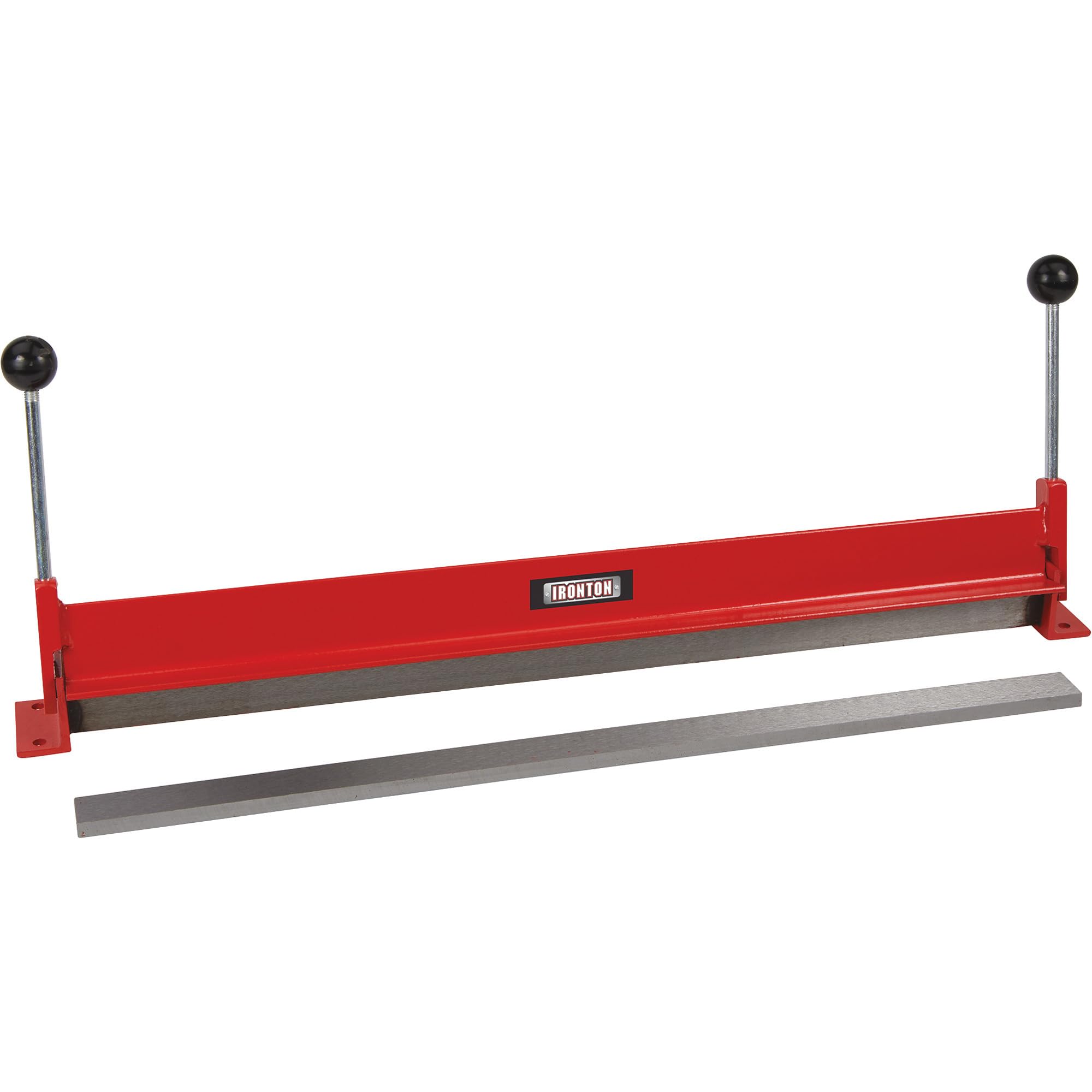 Ironton 30in Portable Sheet Metal Bending Brake - Heavy Duty Metal Bender for DIY Projects, HVAC, and Metal Fabrication