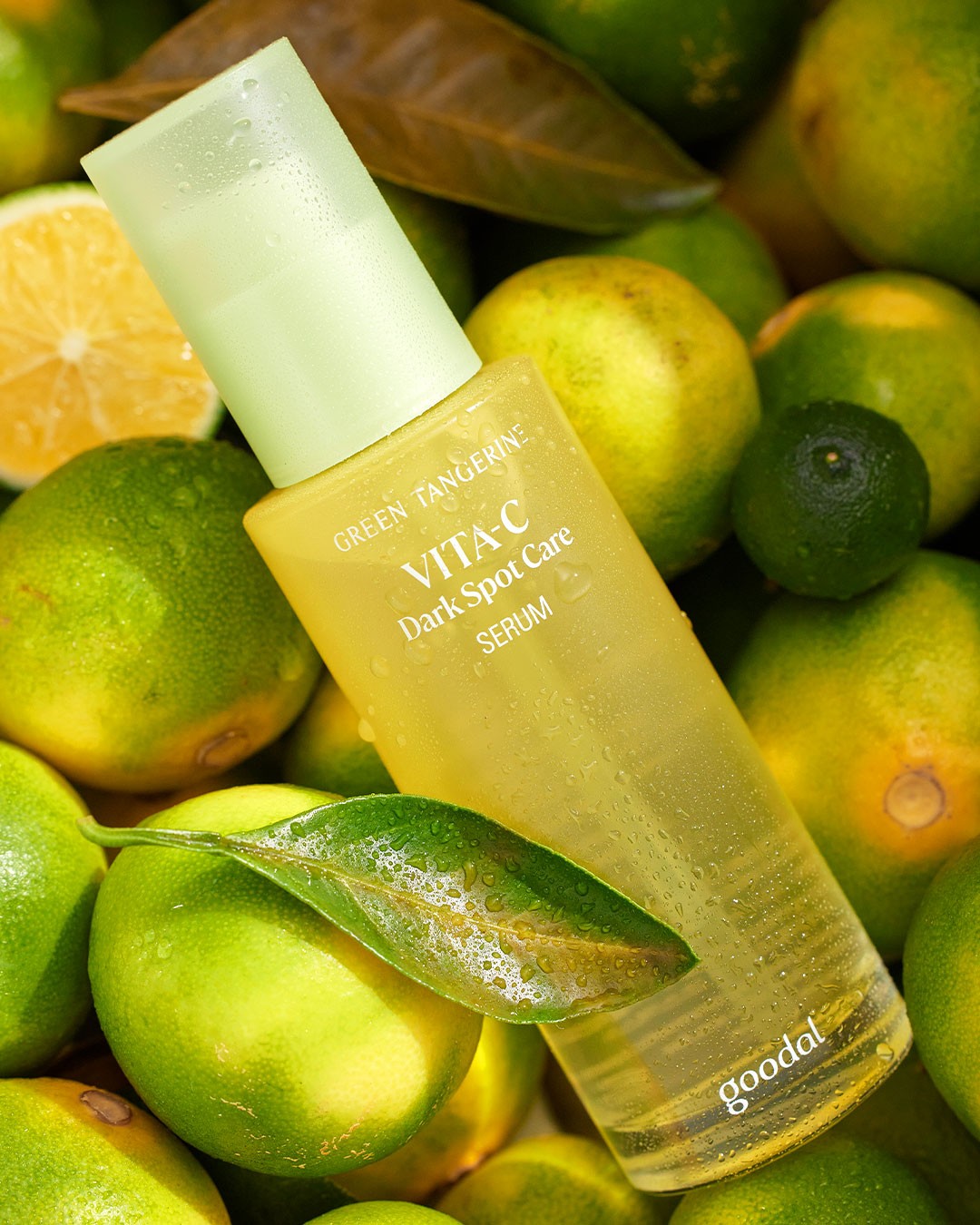 Goodal Green Tangerine Vita C Dark Spot Care Serum 40ml - Brightening Vitamin C Face Serum for Hyperpigmentation & Uneven Skin Tone | Perfect for Daily Skincare Routine & Nighttime Treatment