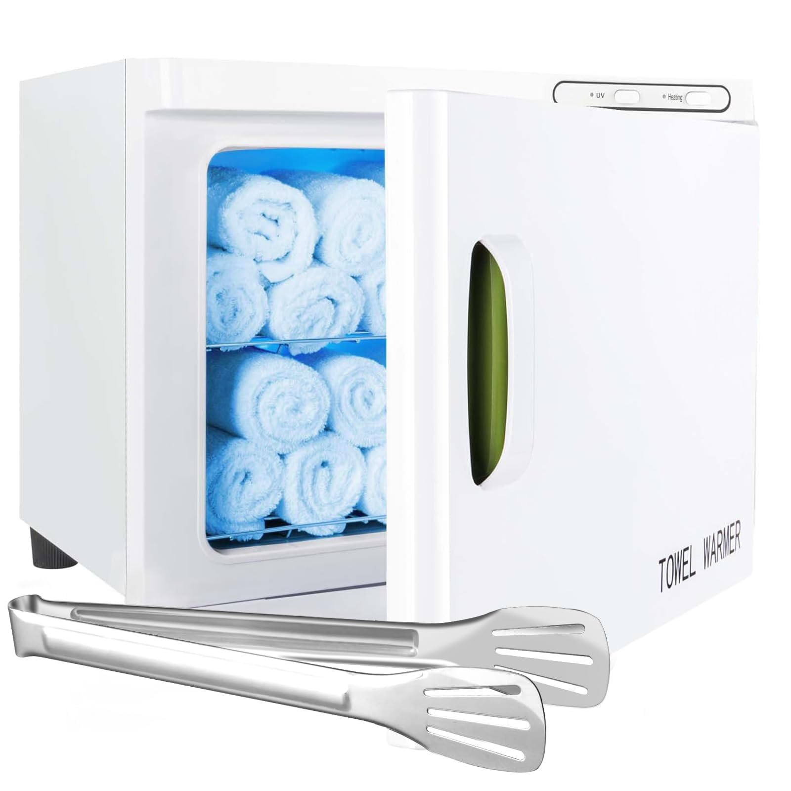 Professional 23L Large Capacity Spa Towel Warmer - Fast Heating 2-in-1 Hot Towel Cabinet for Facials, Salon & Home Use | Perfect for Barber Shops, Estheticians, Gyms & Hotels (White)