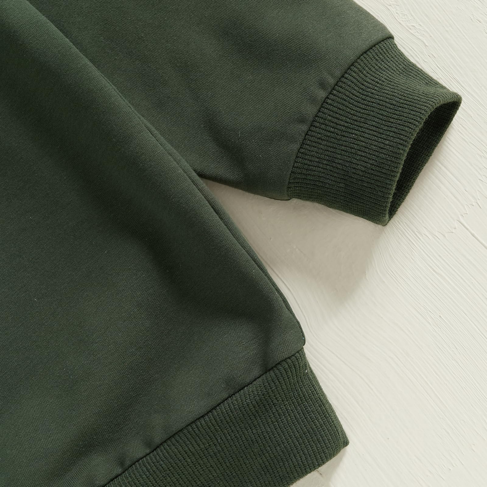 St. Patrick's Day Baby Outfit - Green Crewneck Sweatshirt & Long Sleeve Shirt for Boys & Girls | Spring Holiday Clothes | Perfect for Family Photos & Irish Celebrations