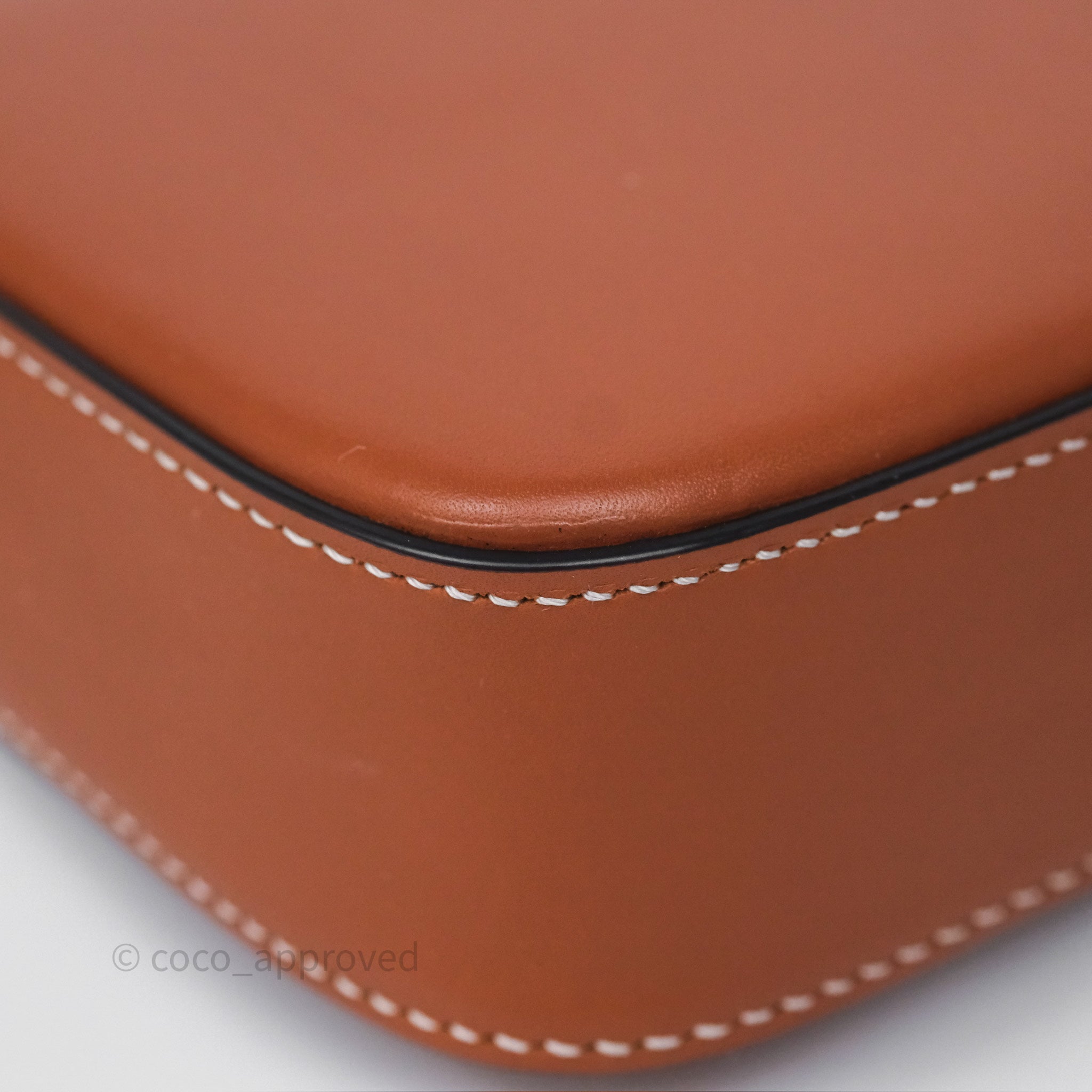 Celine Triomphe Shoulder Bag in Tan Calfskin Leather - Luxury Crossbody Purse for Women, Perfect for Work, Travel & Evening Events