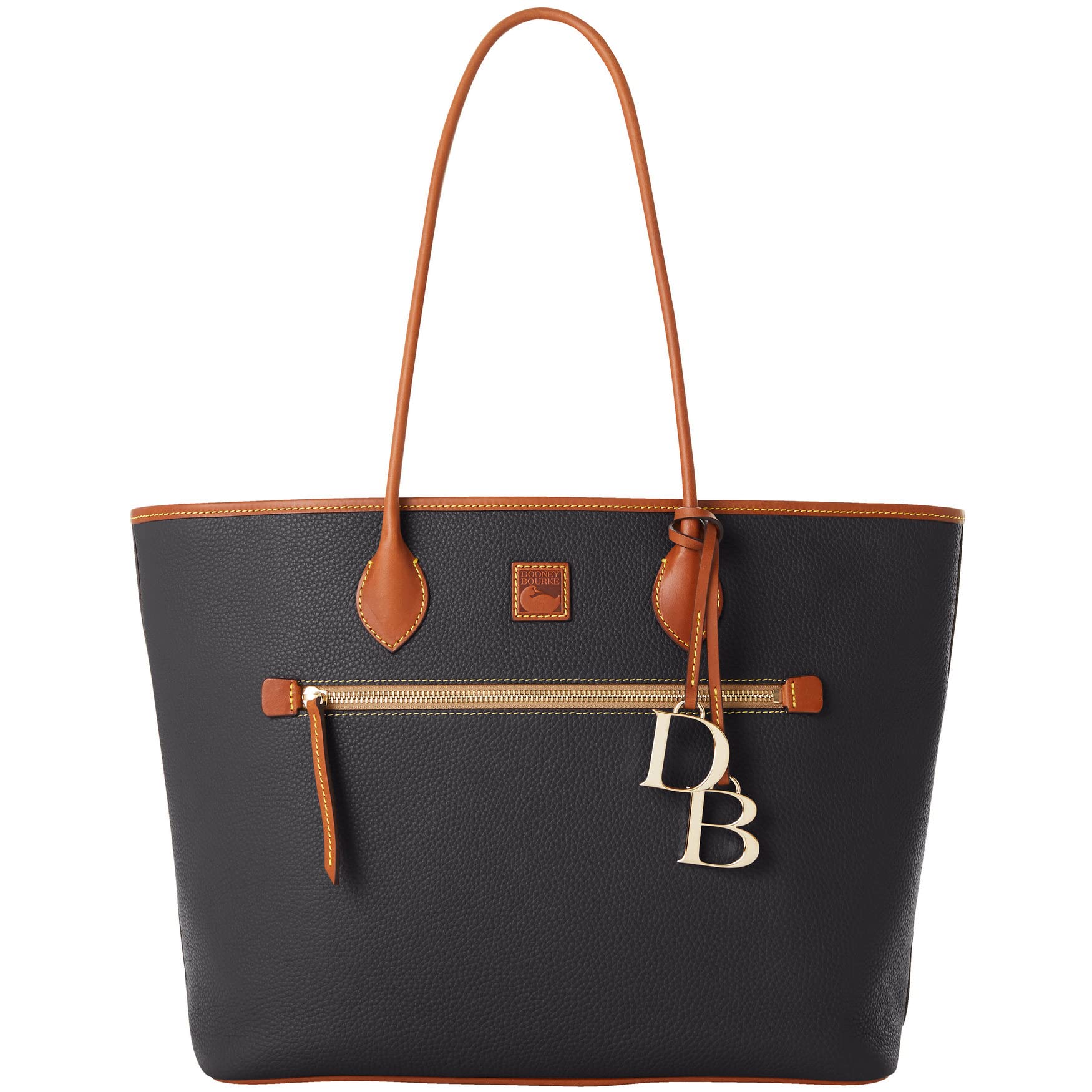 Dooney & Bourke Pebble Grain Leather Large Tote Bag for Women - Stylish Work Purse, Spacious Office Handbag & Everyday Carryall for Professionals