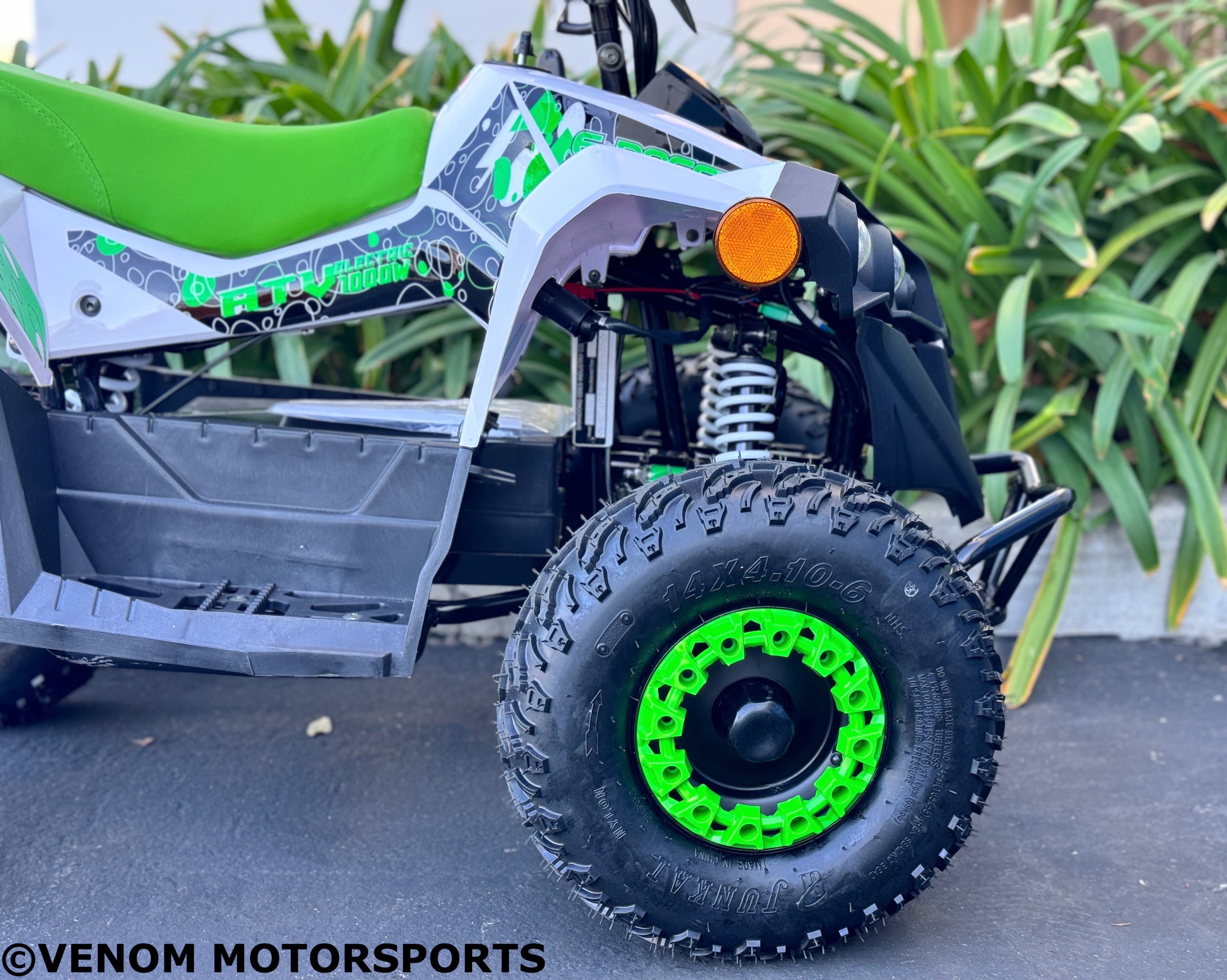 Venom E Racer 1000W 36V Electric ATV for Adults - Off-Road Adventure, Hunting & Farm Work - Powerful All-Terrain Vehicle with Long Battery Life