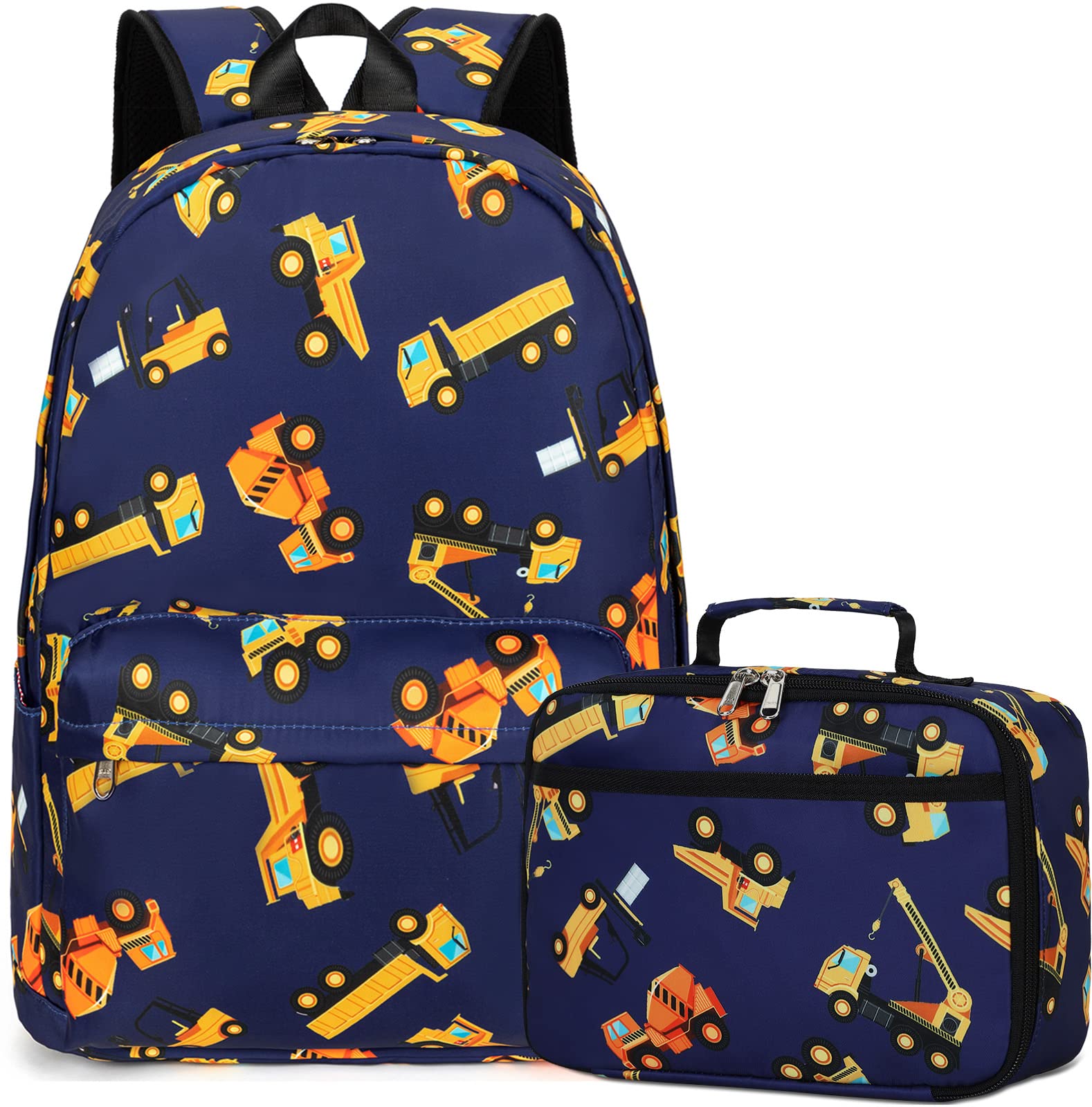 Bluboon Kids Backpack for Preschool & Kindergarten - Lightweight School Book Bag with Lunch Box for Boys & Girls - Perfect for Elementary Students, Daycare, Travel & Outdoor Activities