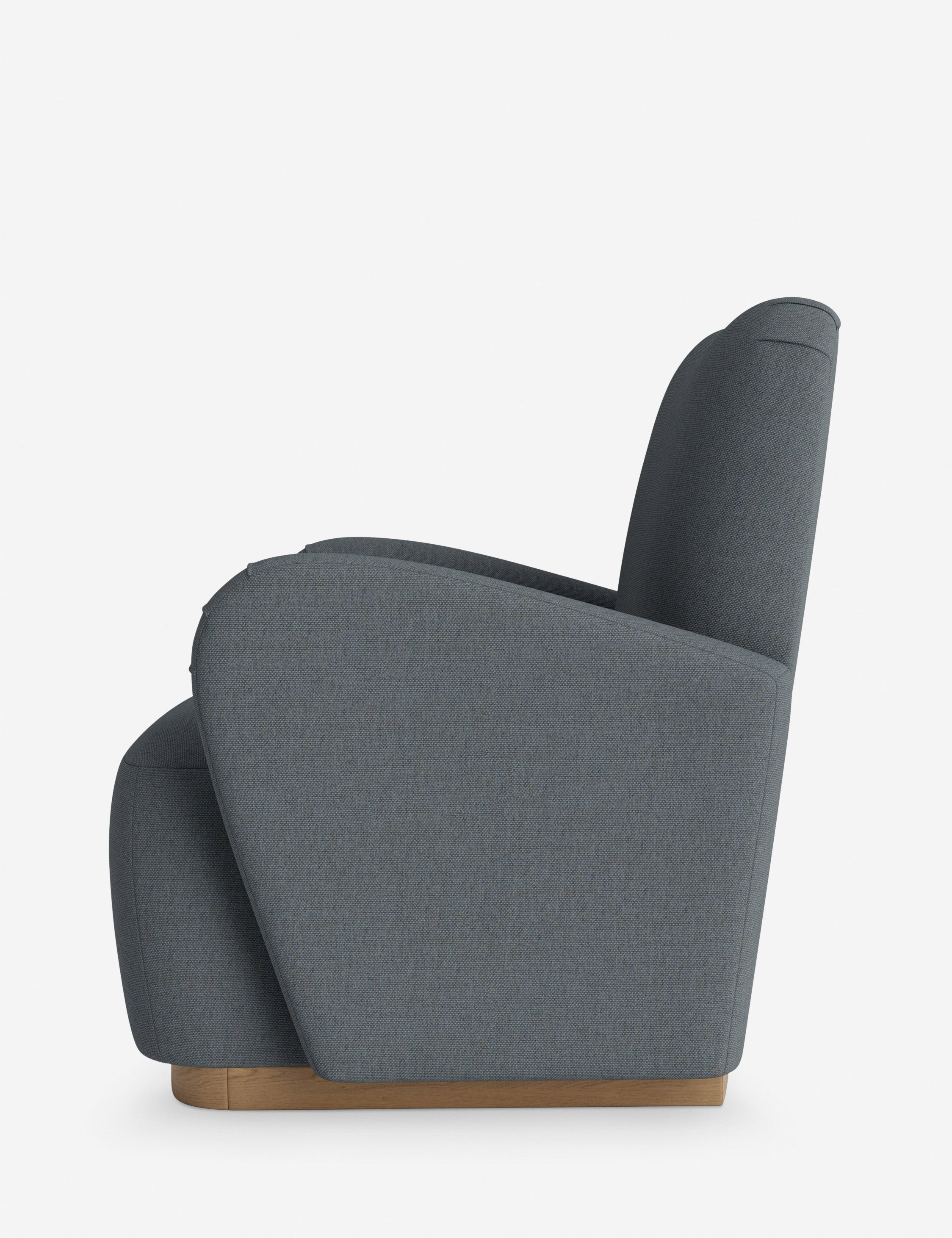 Modern Bei Accent Chair by DISC Interiors - Mid-Century Inspired Lounge Chair for Living Room, Bedroom & Office Decor