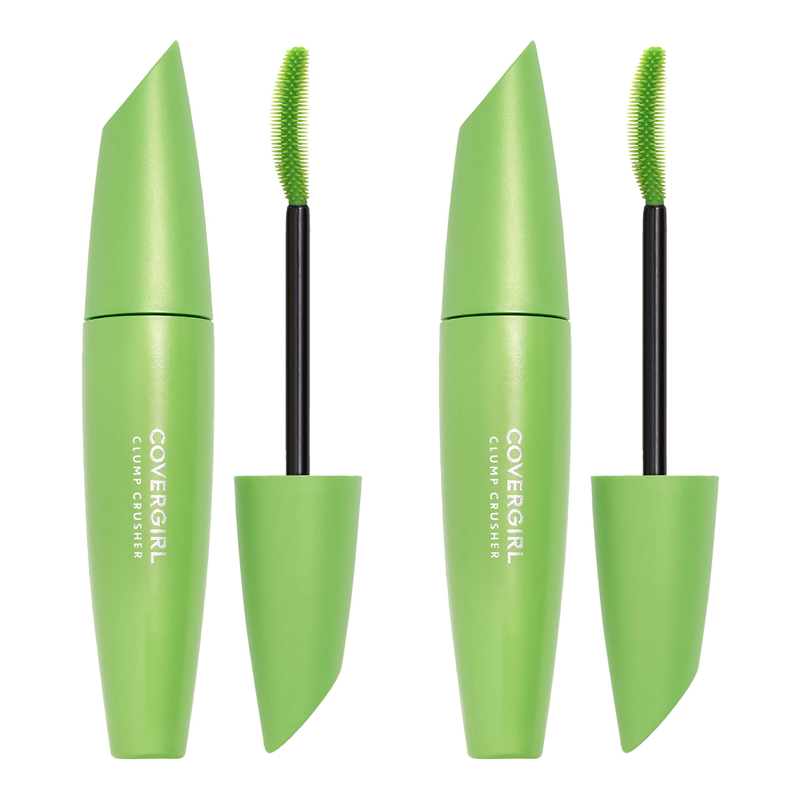 COVERGIRL Lash Blast Clump Crusher Mascara - Very Black Waterproof Volumizing Mascara - Twin Pack (2 x 0.44 Fl Oz) - Lengthening & Clump-Free Lashes for Day & Night Makeup Looks